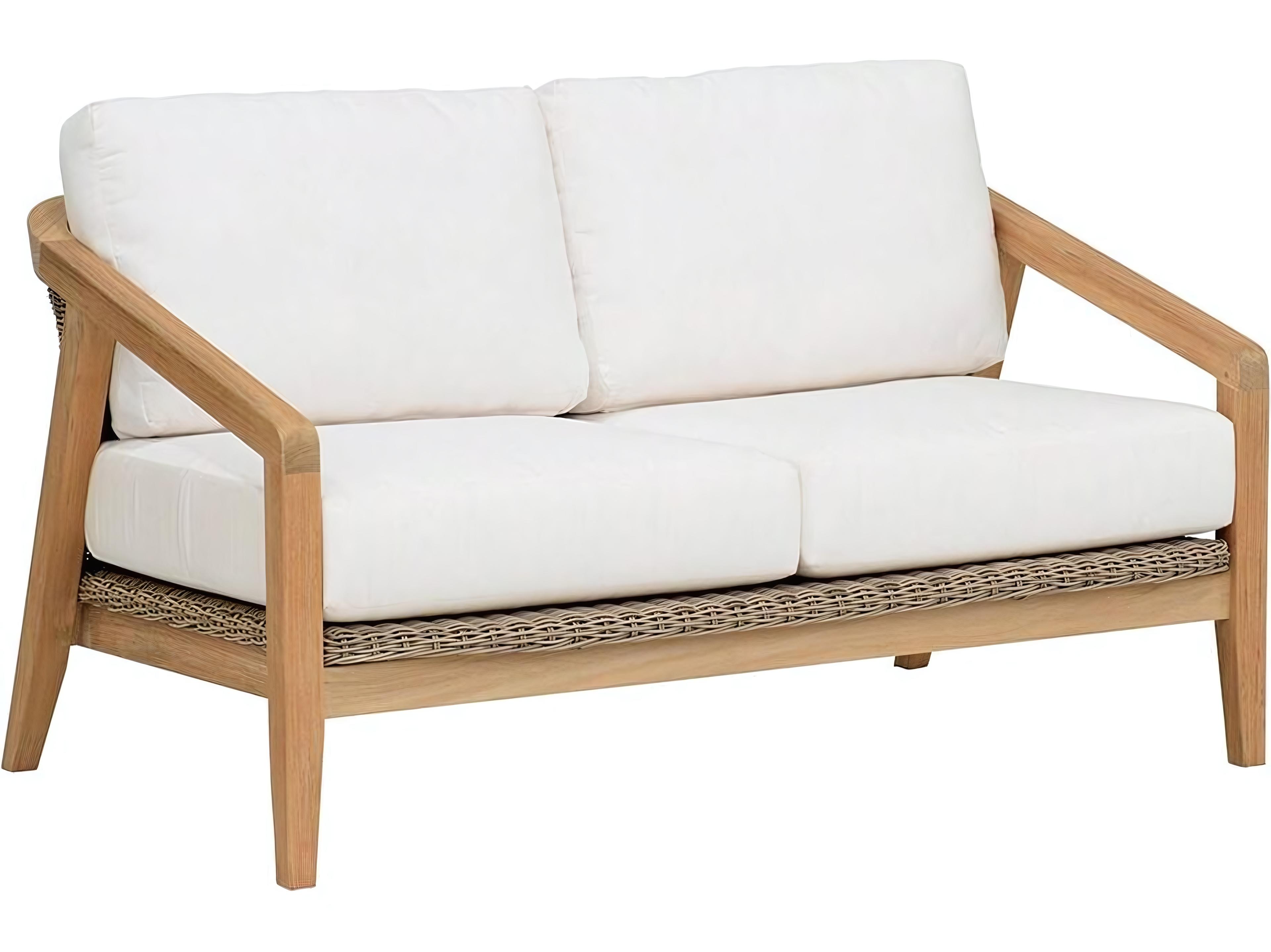 Kingsley Bate Spencer Teak Cushion Loveseat