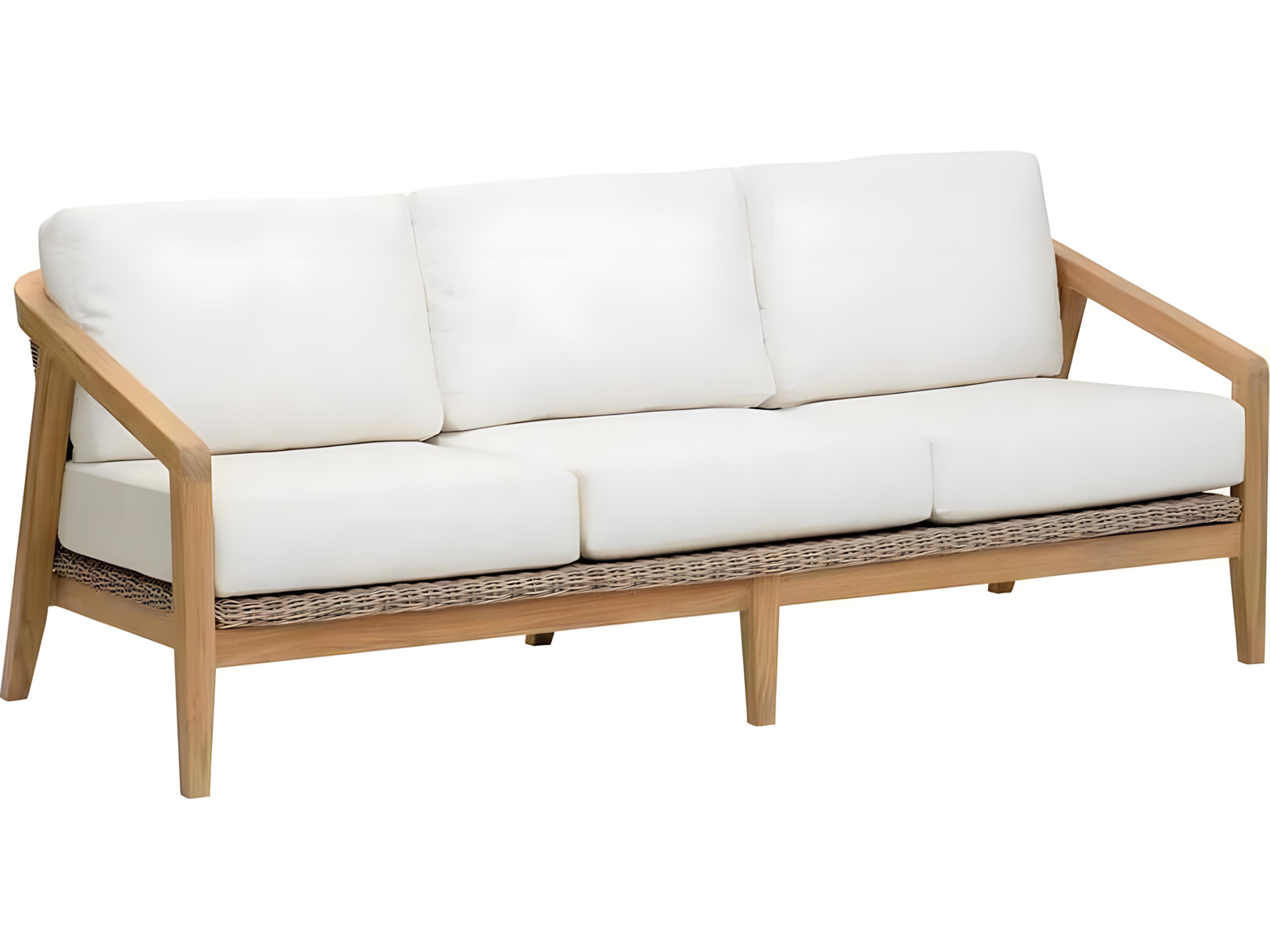 Kingsley Bate Special Order Spencer Teak Cushion Sofa