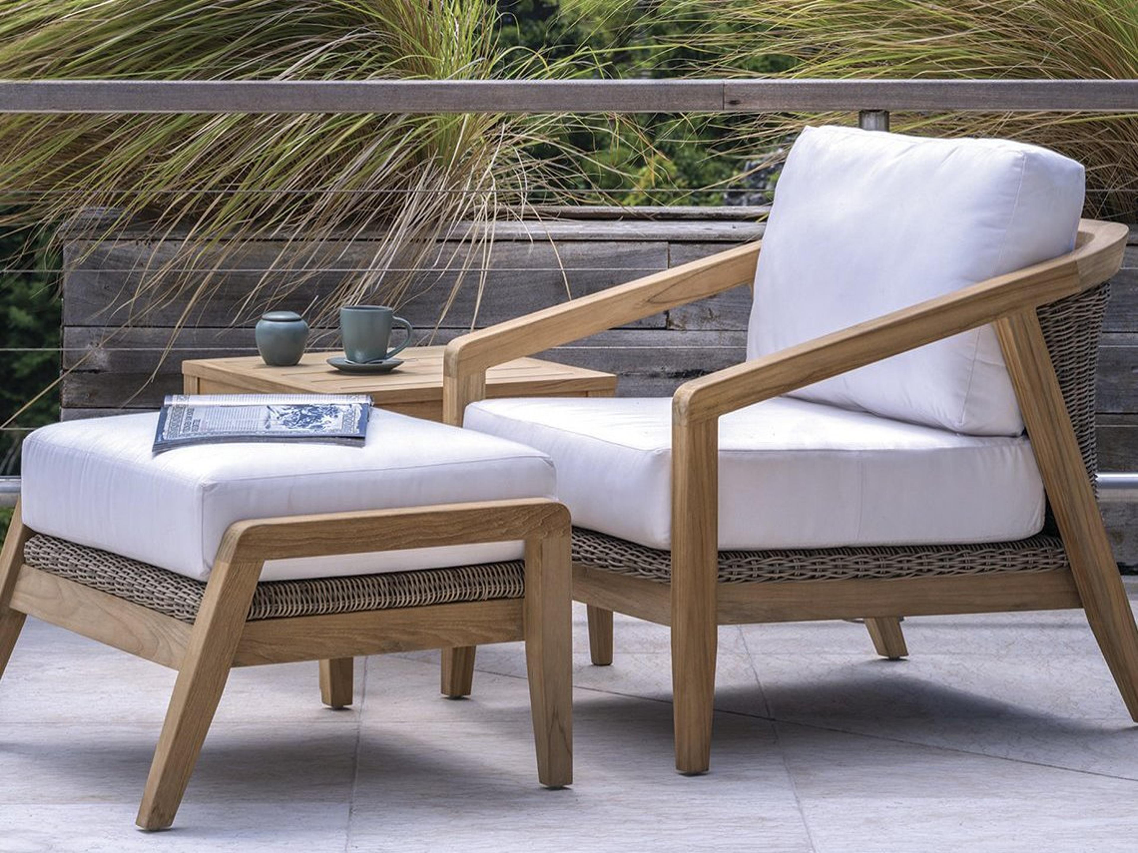Kingsley Bate Spencer Teak Cushion Lounge Set
