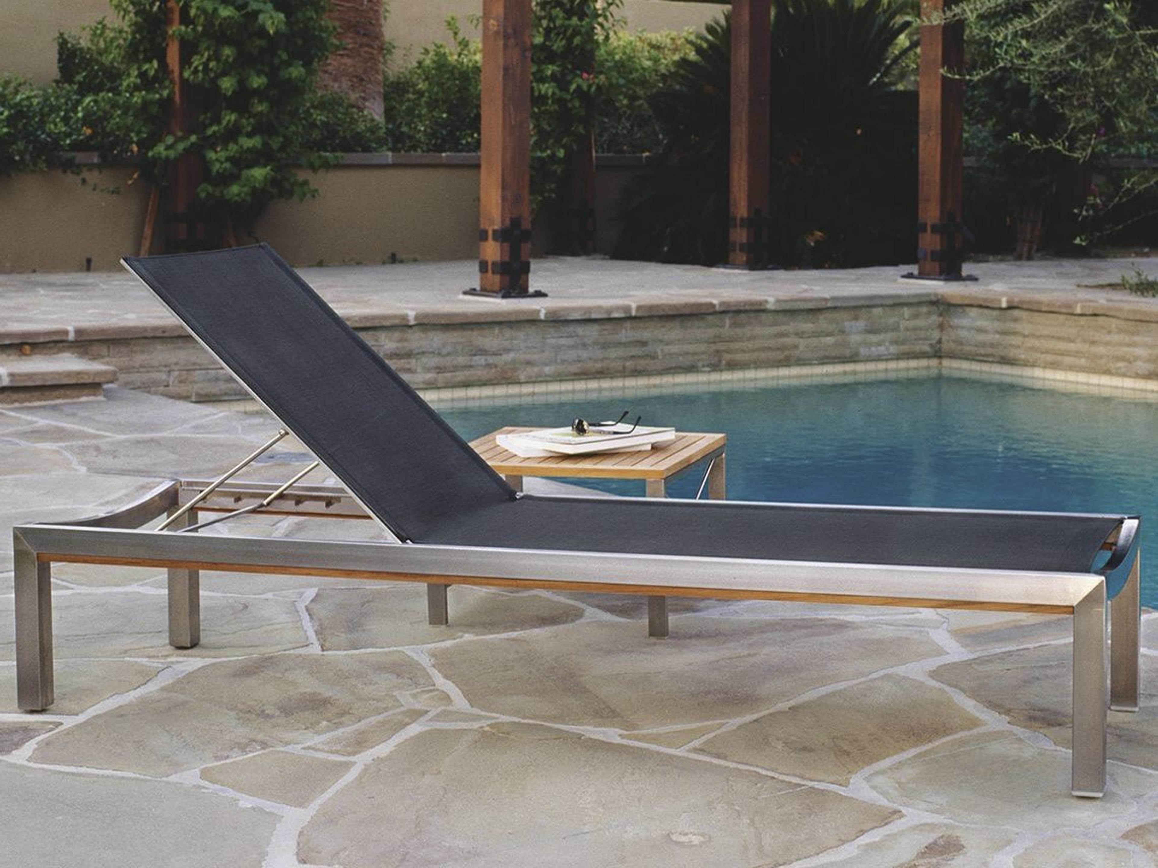 Kingsley Bate Tiburon Steel Sling Lounge Set