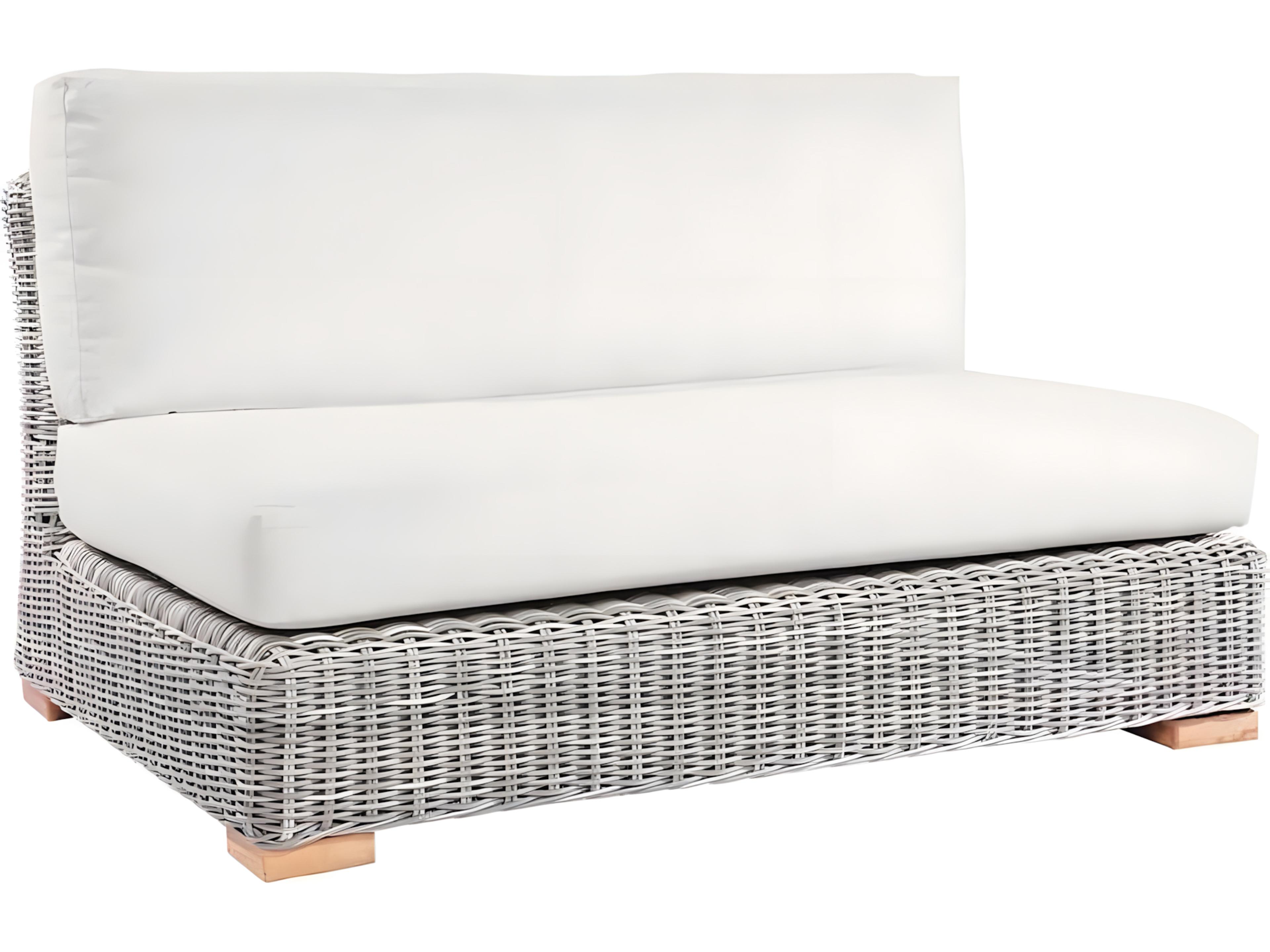 Kingsley Bate Tortola Wicker Cushion Modular Loveseat