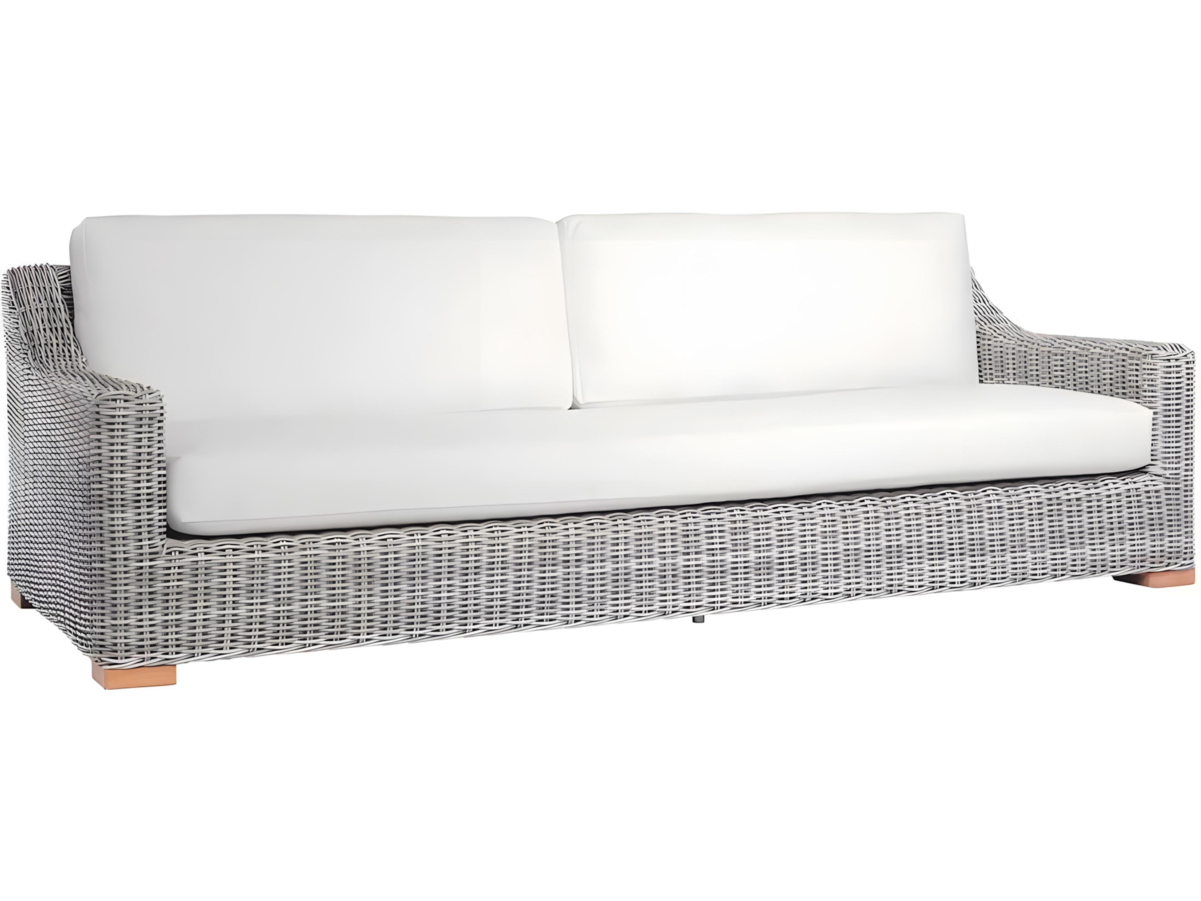 Kingsley Bate Special Order Tortola Wicker Cushion Sofa