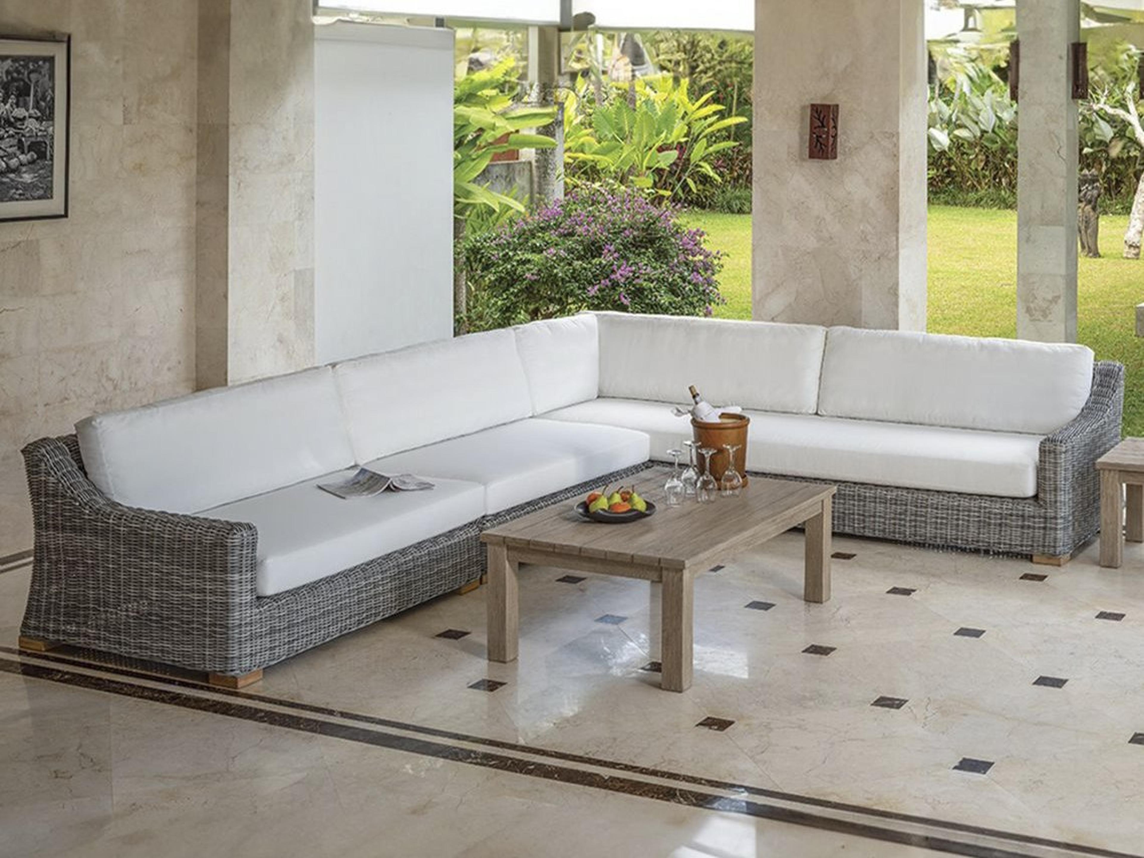 Kingsley Bate Tortola Wicker Cushion Lounge Set