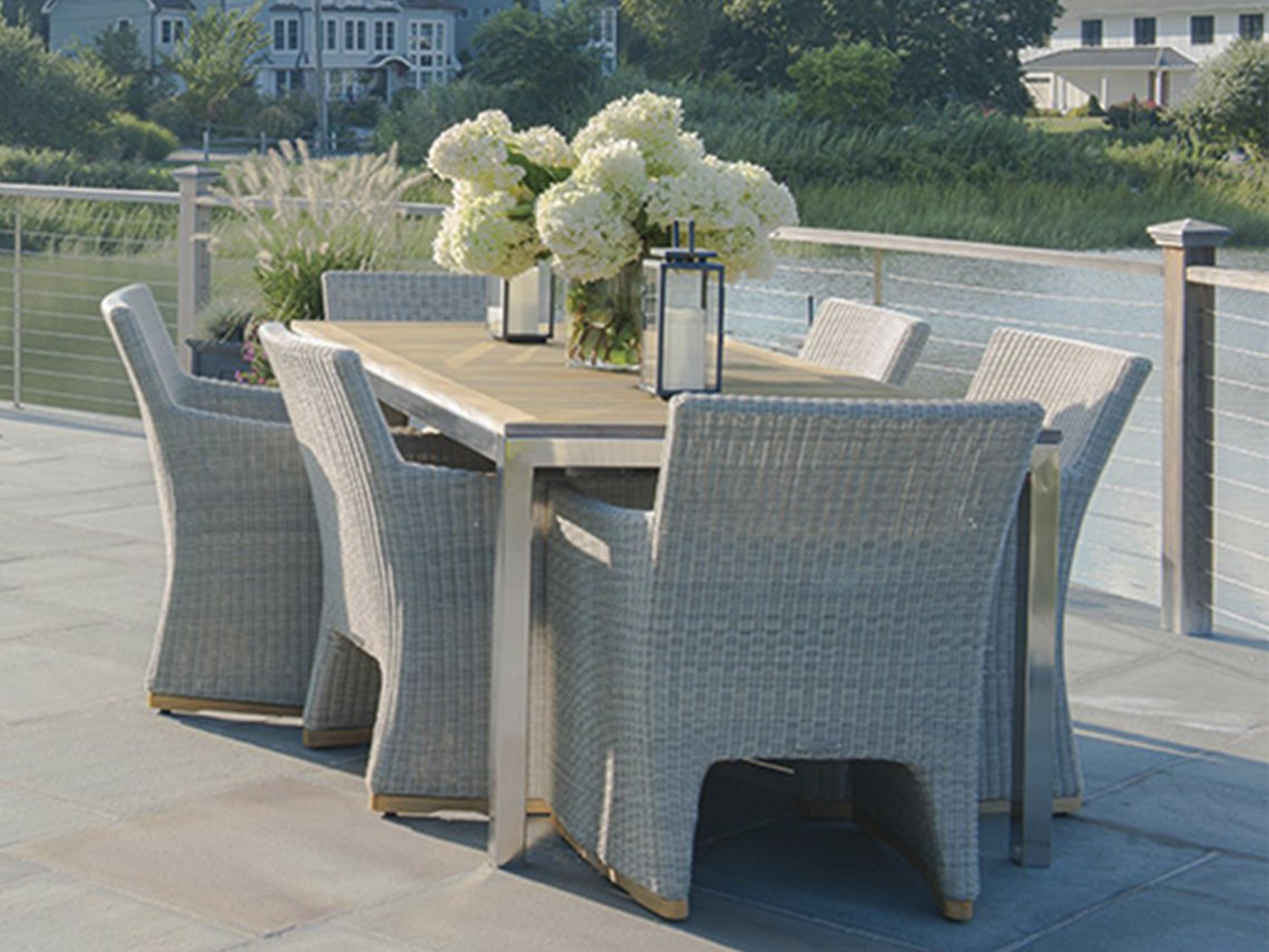 Kingsley Bate Westport Wicker Dining Set