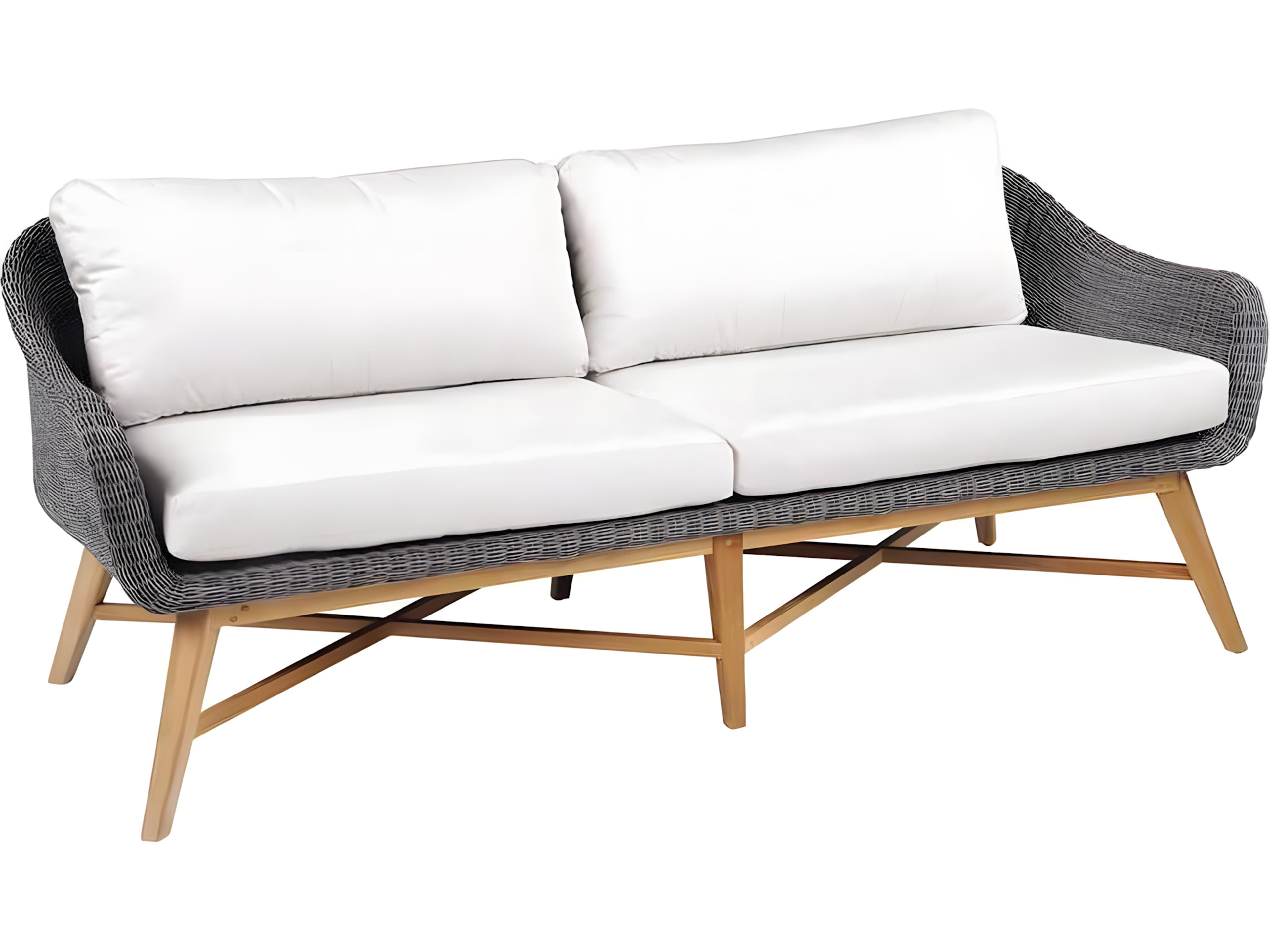 Kingsley Bate Special Order Zona Teak Cushion Sofa