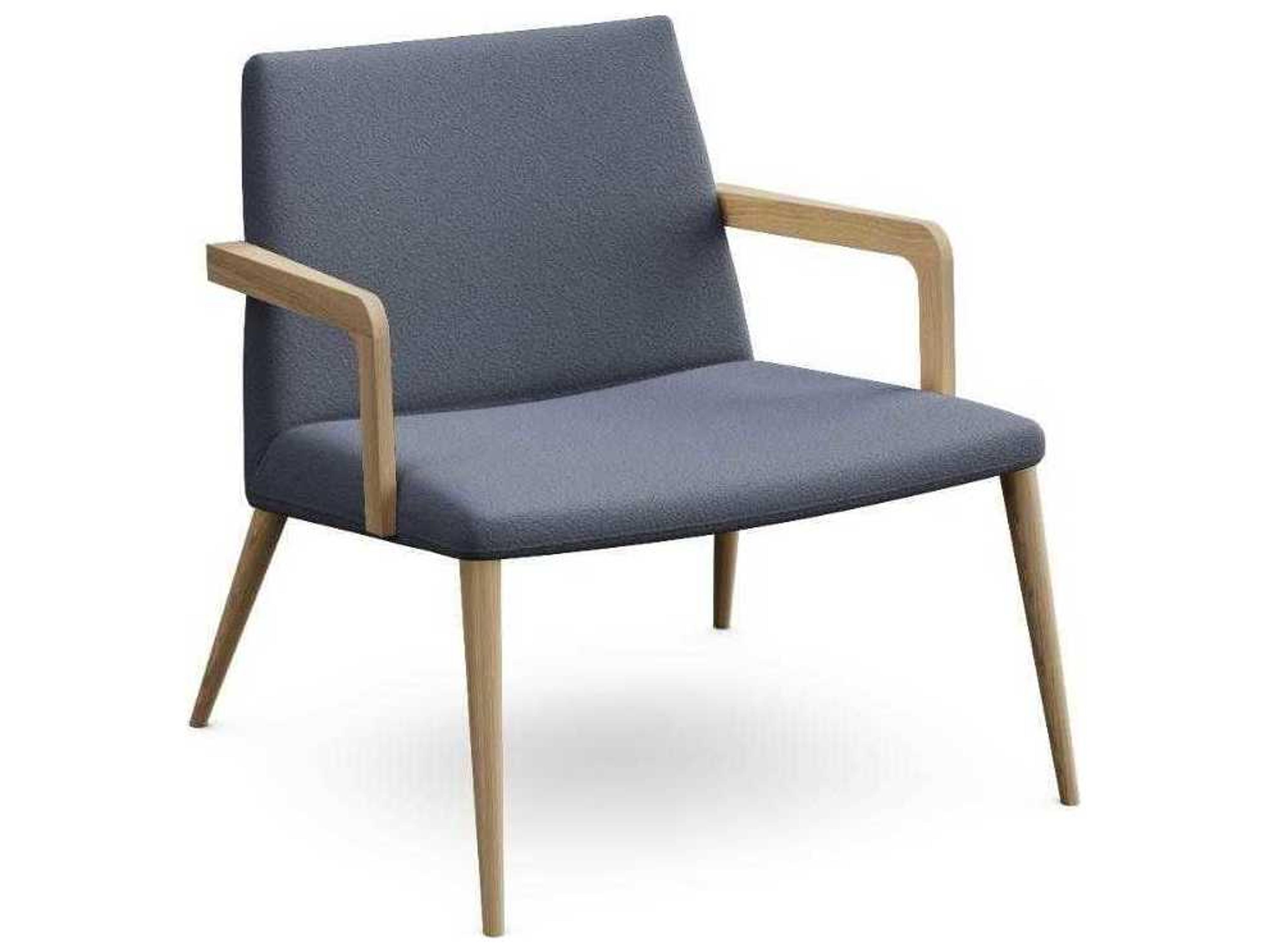 Kebe Nordic Gray Fabric Accent Chair