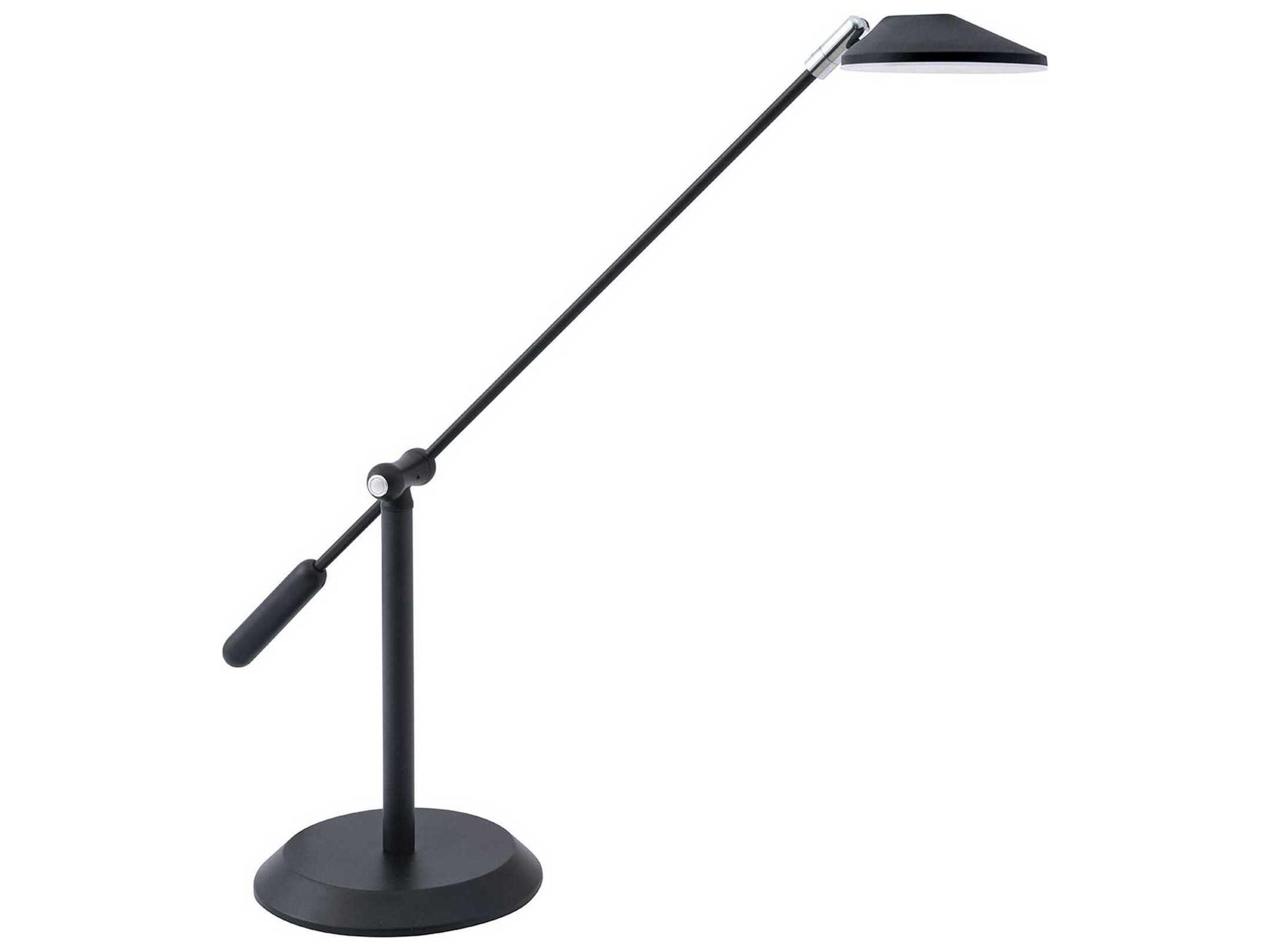 Kendal Sirino Black Chrome LED Desk Lamp