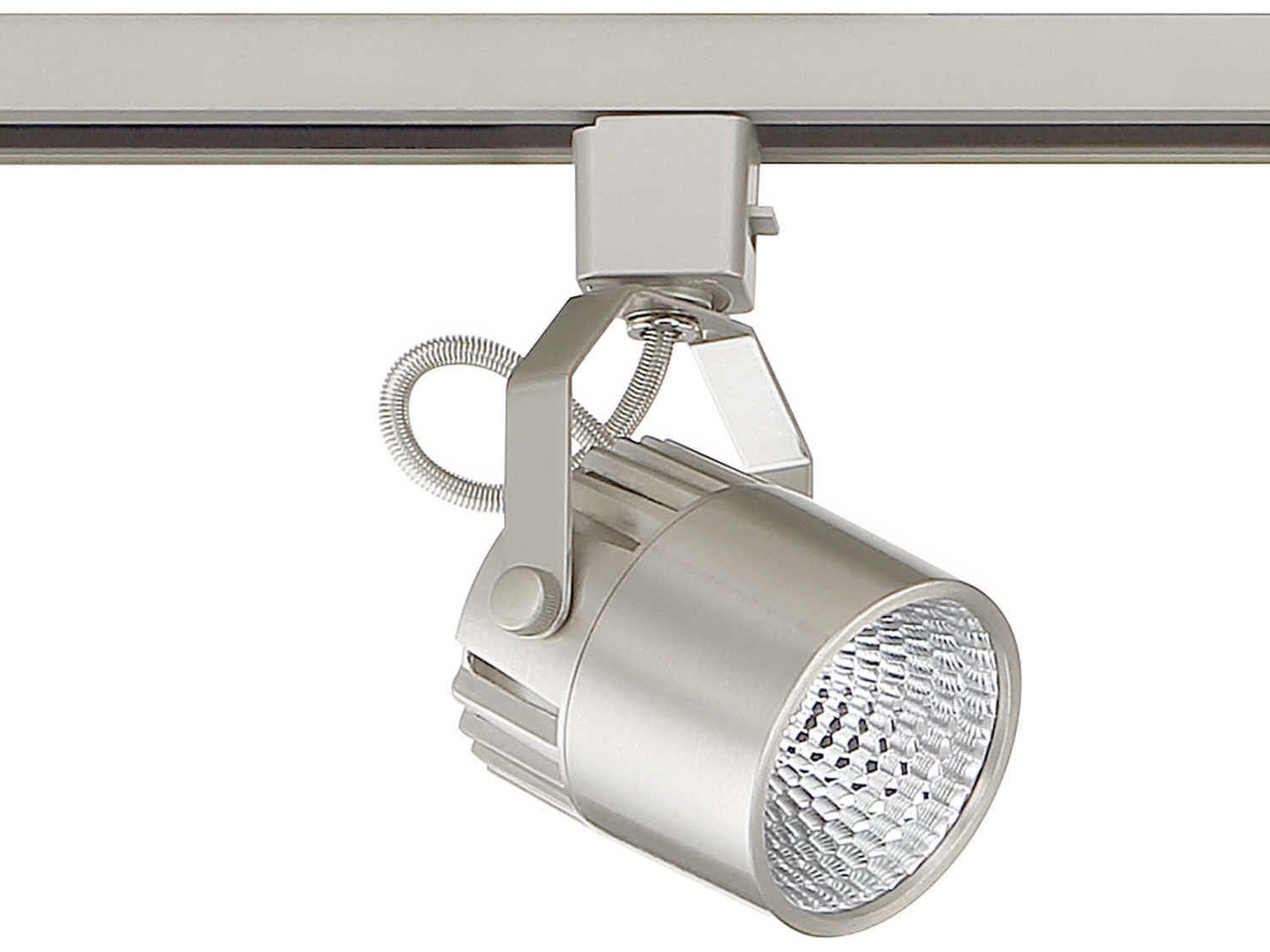 Kendal Satin Nickel LED Cylinder Track & Rail Light
