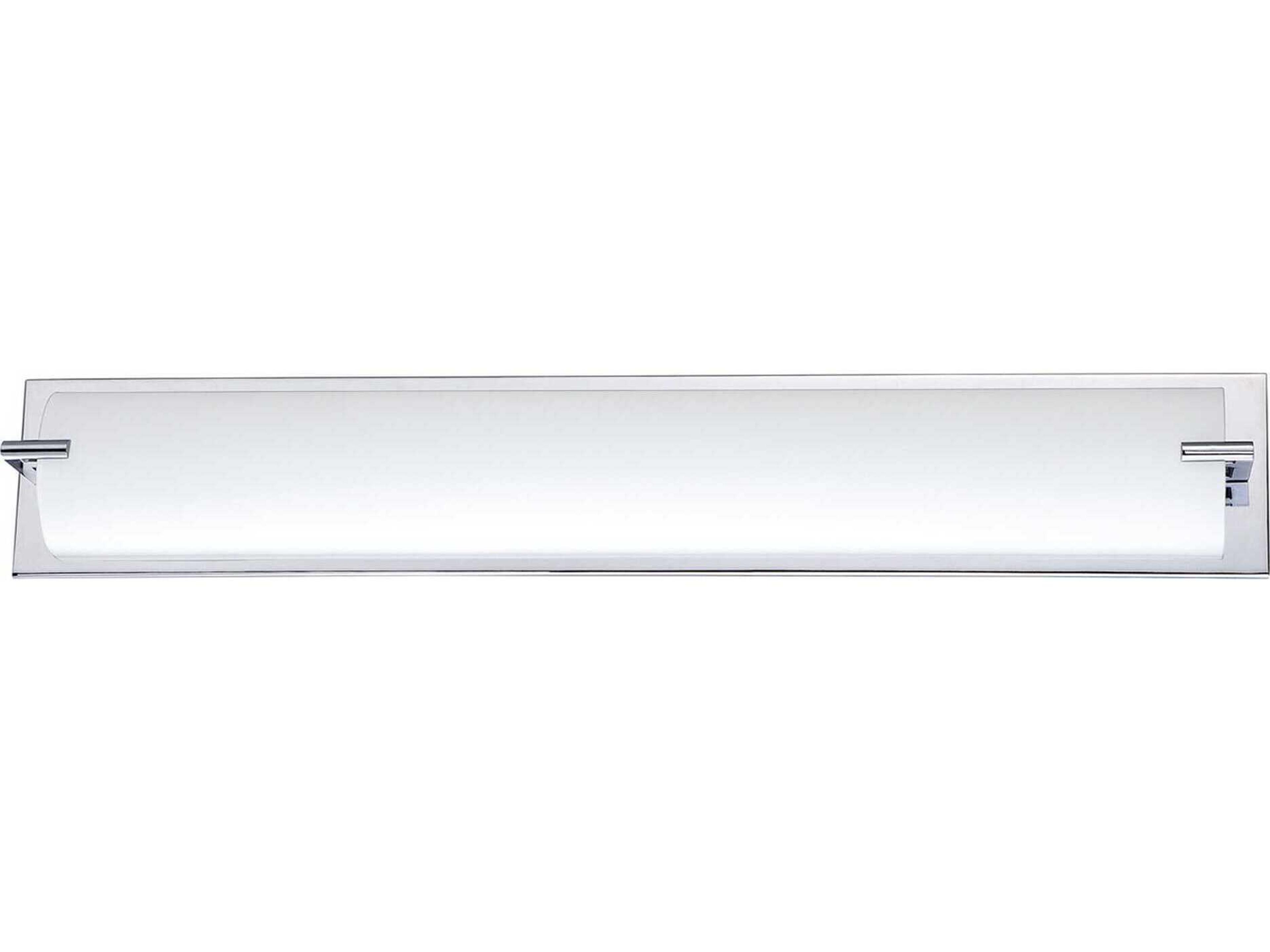Paramount 5-Light Chrome Glass Vanity Light