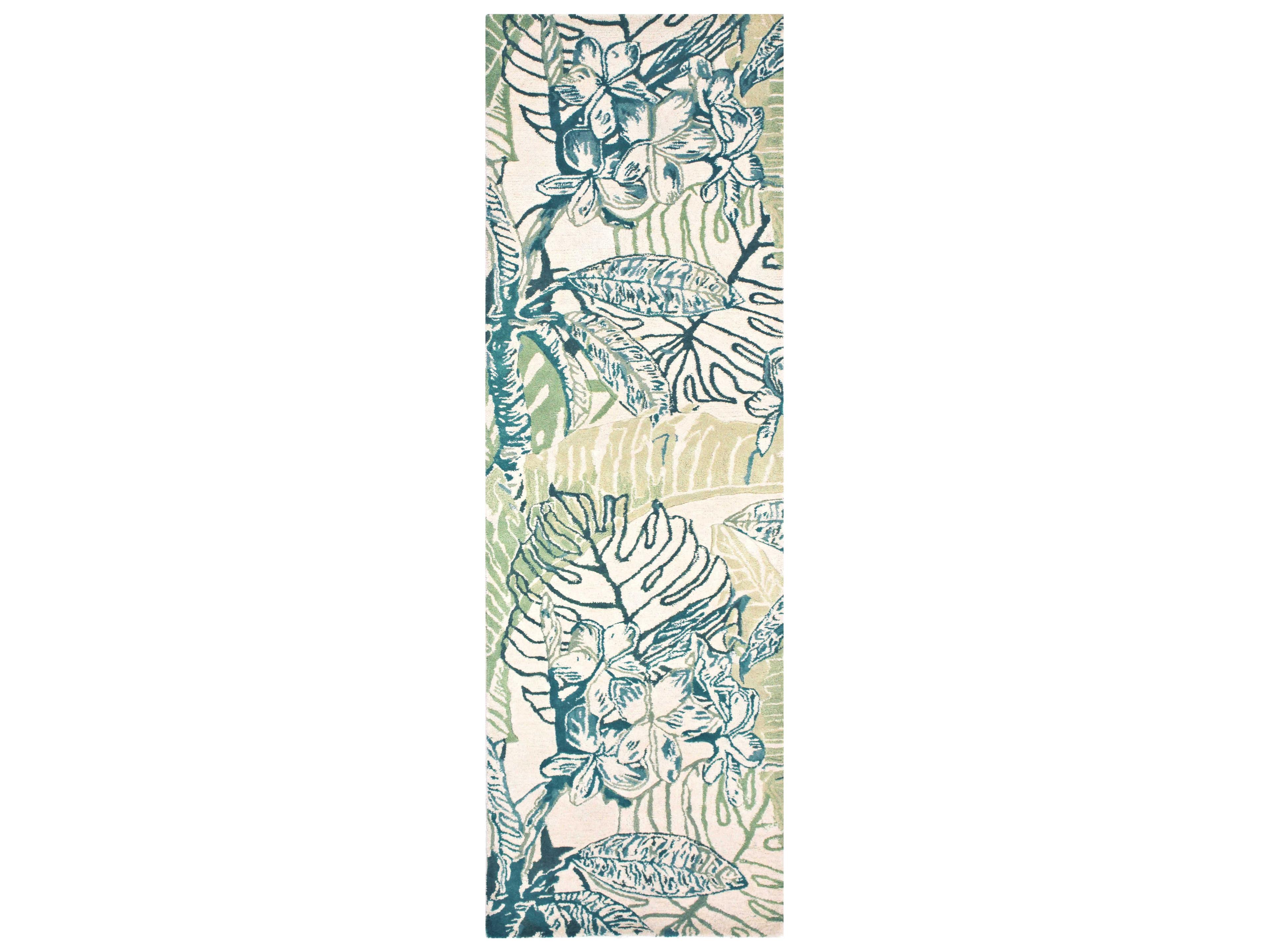 KAS Sparta Floral Runner Area Rug