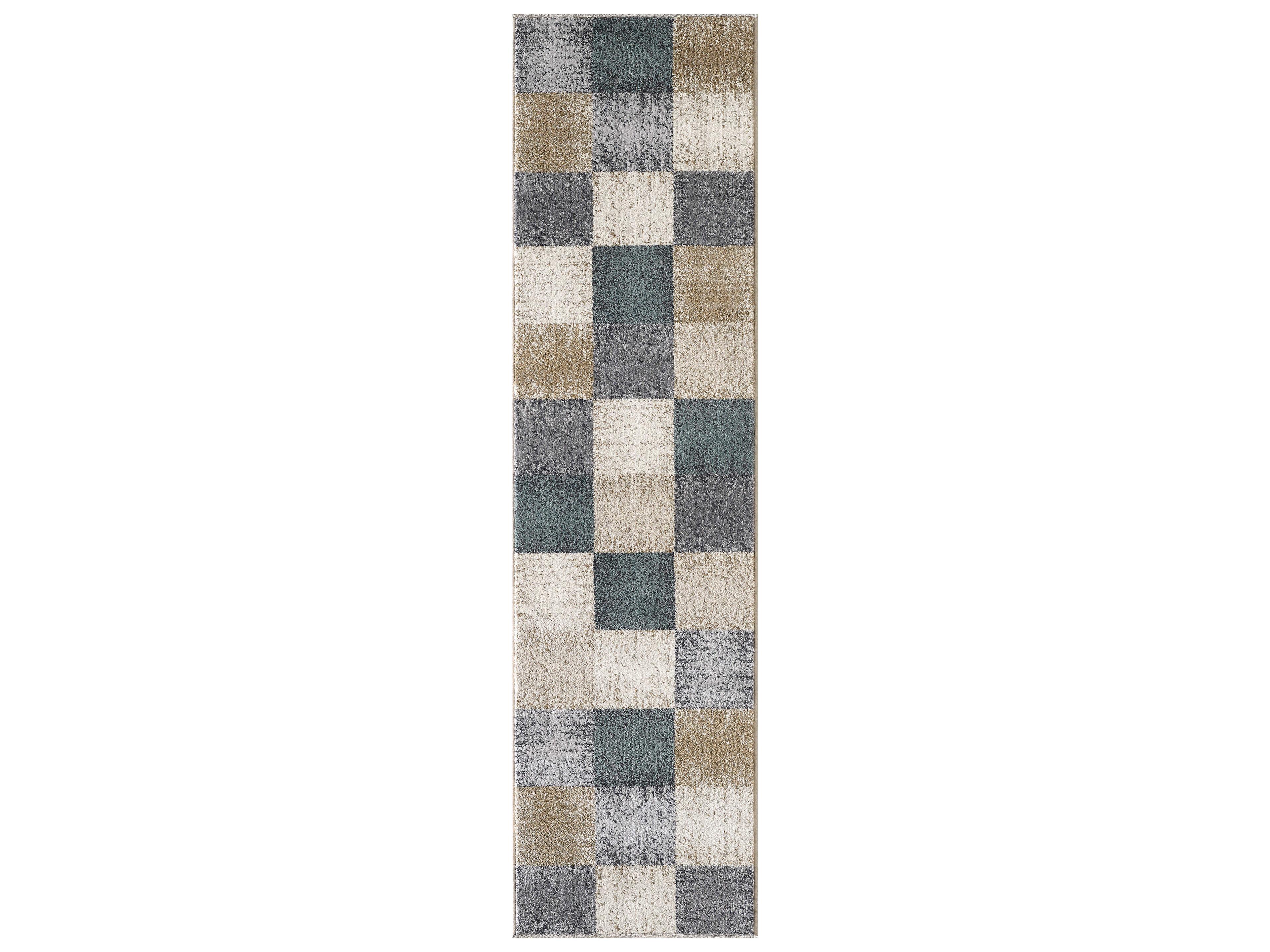 KAS Avalon Geometric Runner Area Rug