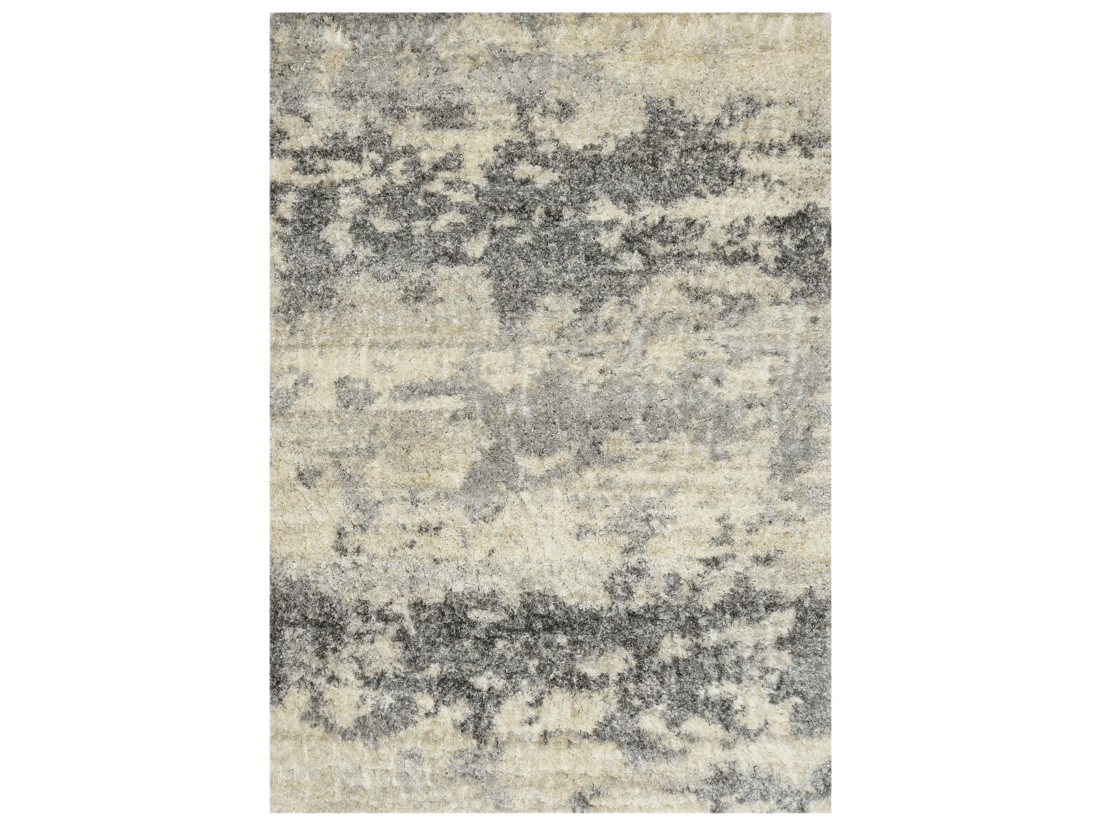 KAS Merino Shag Abstract Area Rug