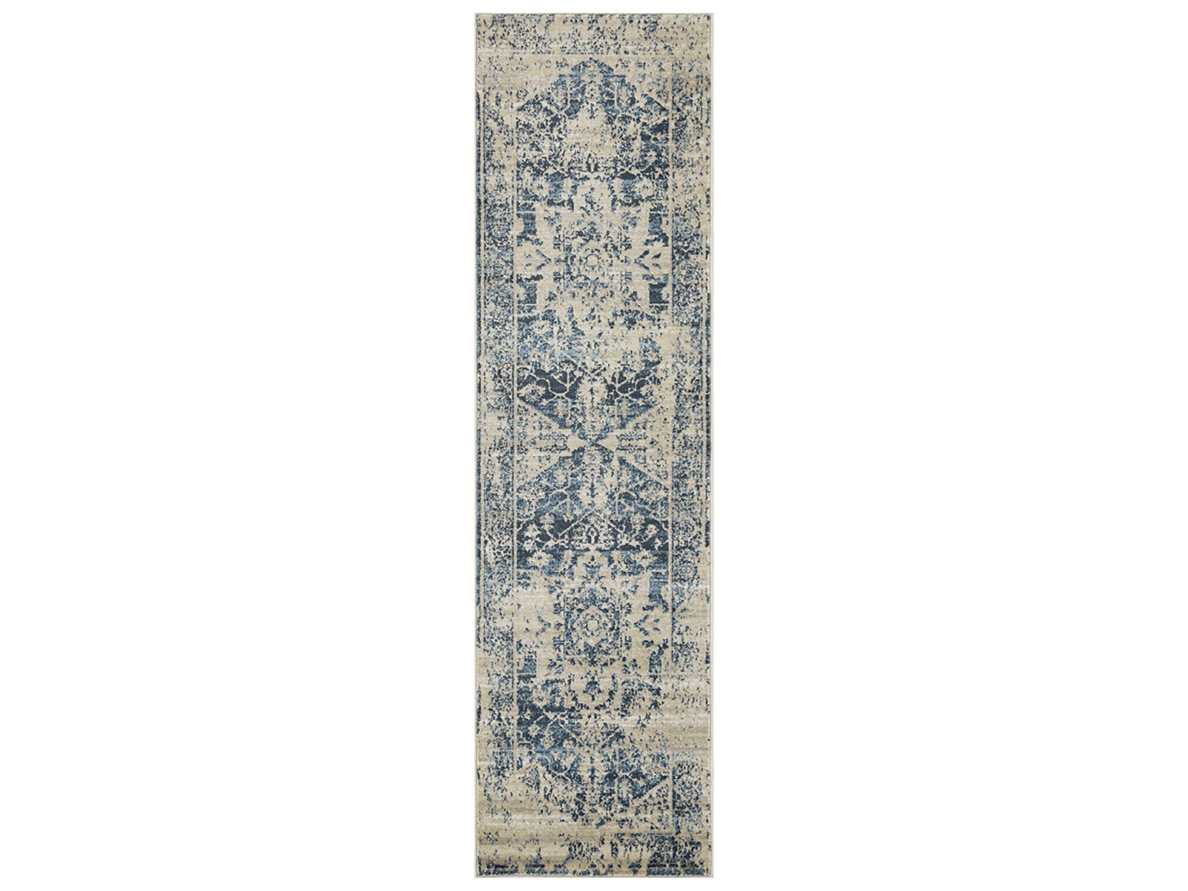 KAS Heritage Bordered Runner Area Rug