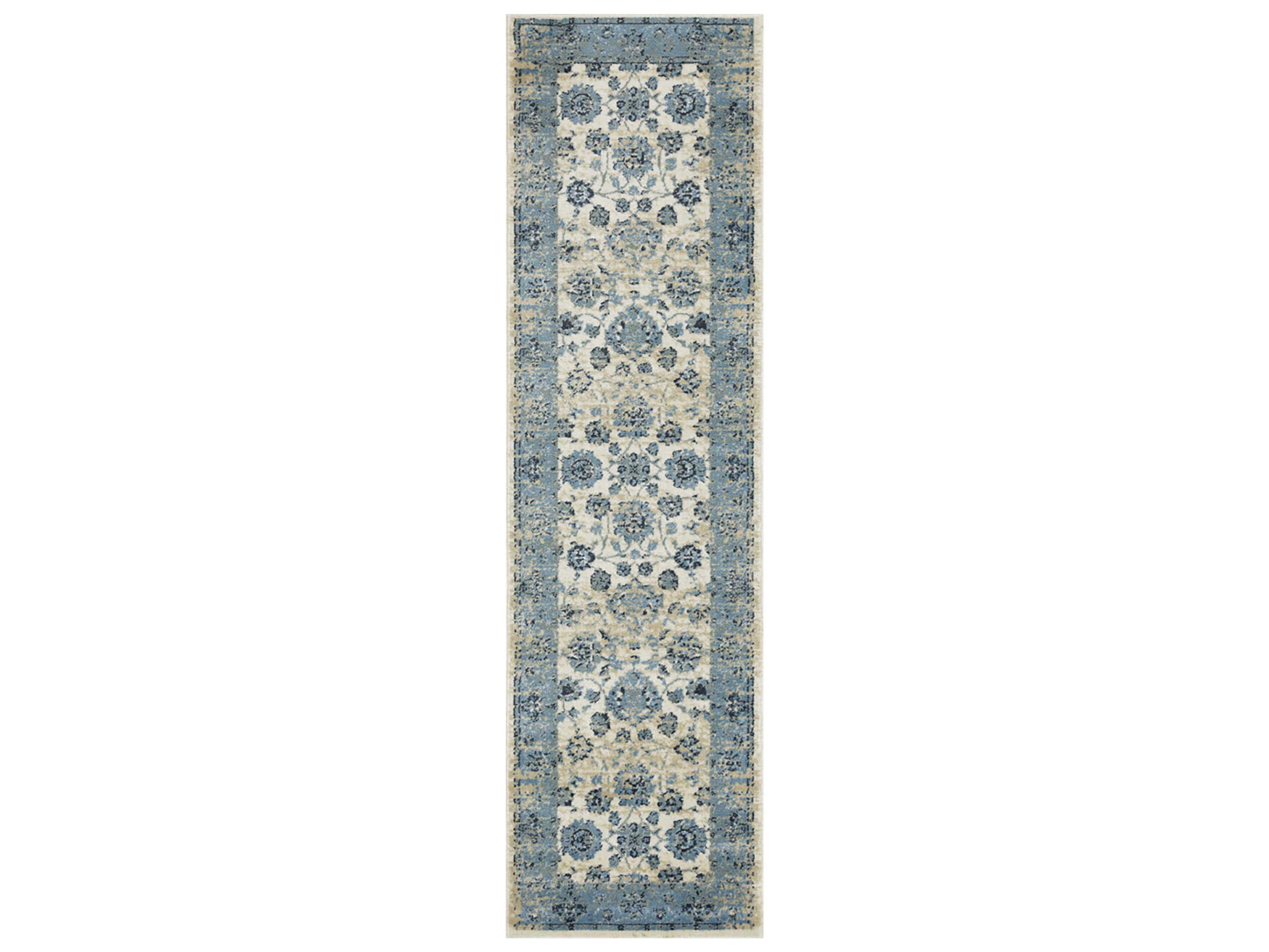 KAS Heritage Bordered Runner Area Rug