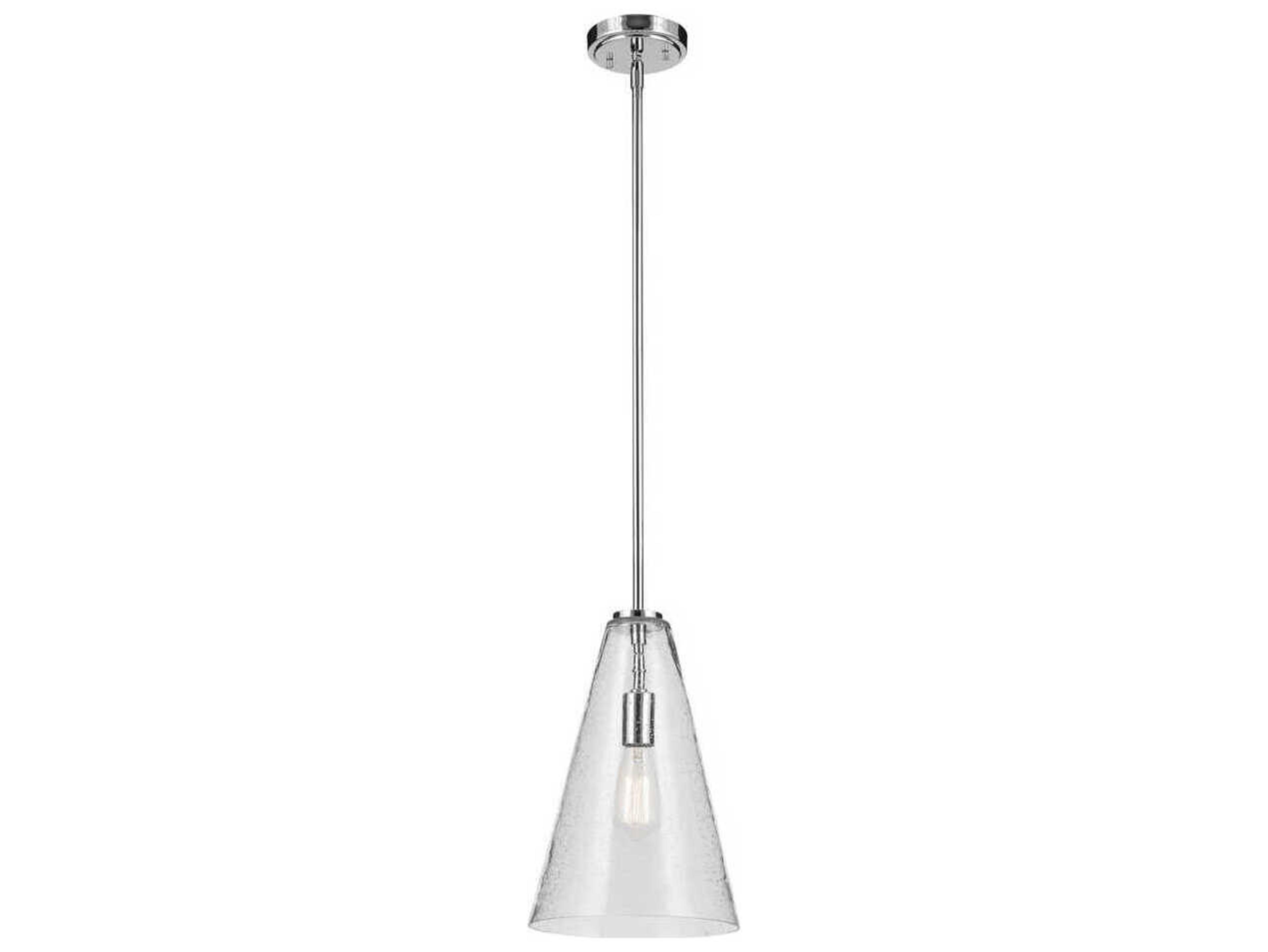 Kichler Everly 1-Light Chrome Mini Pendant