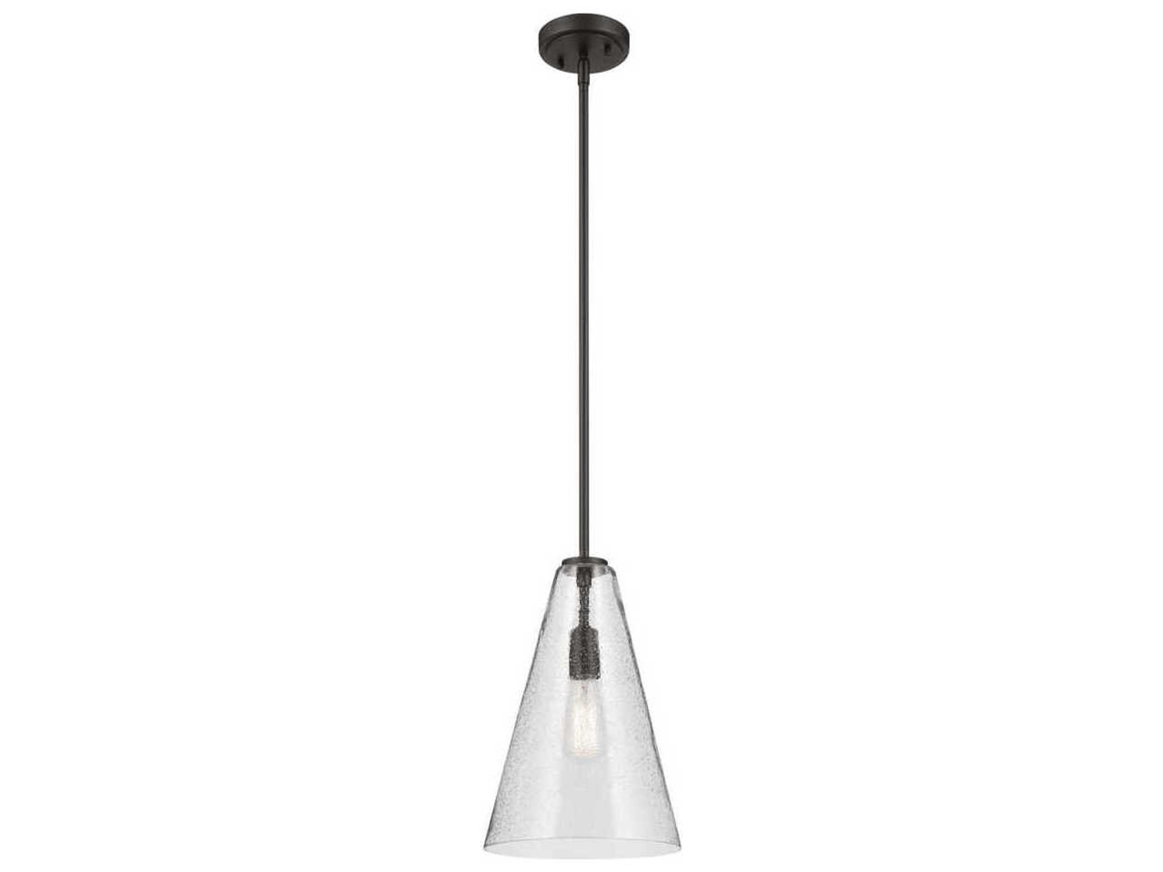 Kichler Everly 1-Light Olde Bronze Mini Pendant