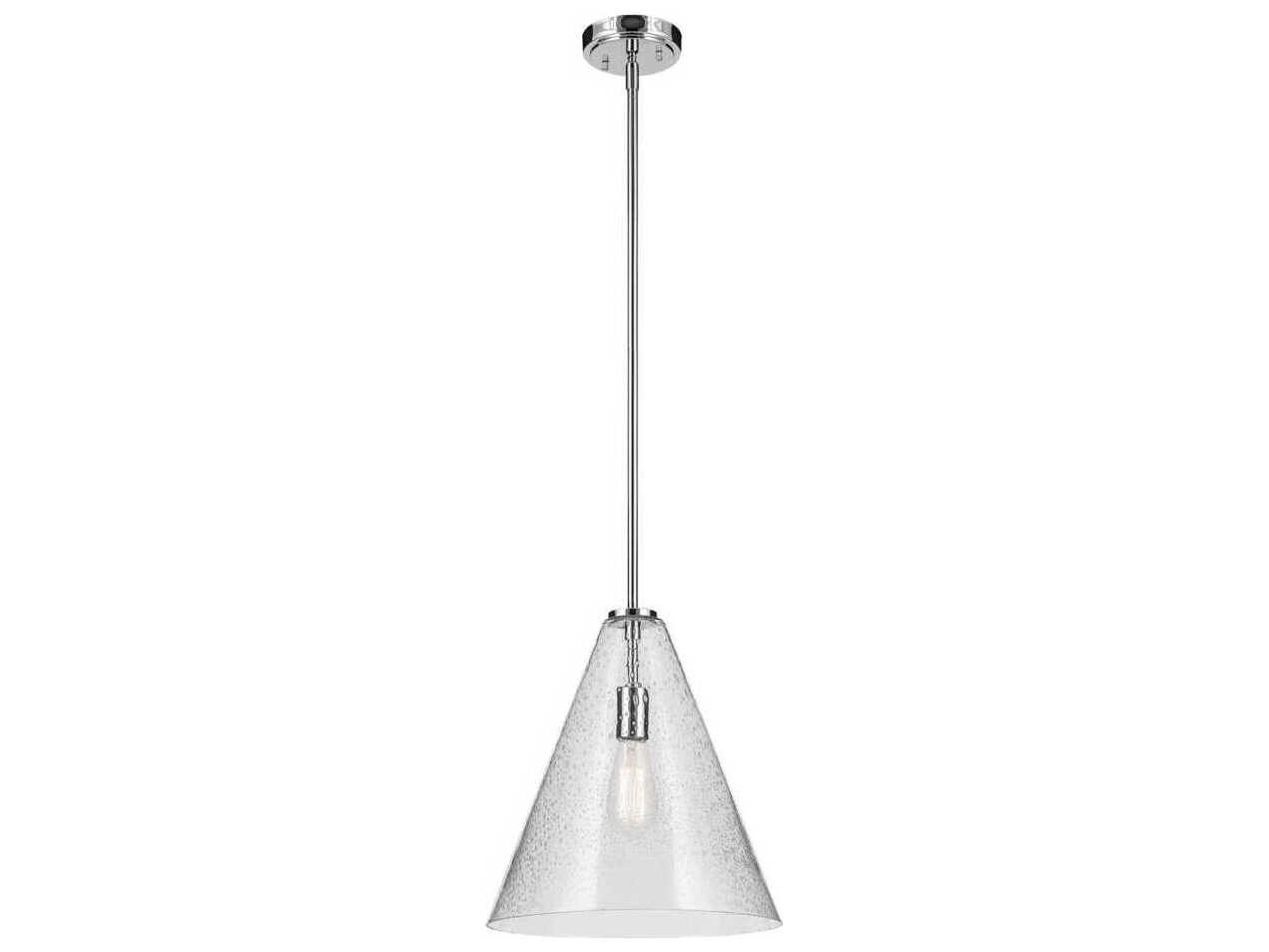 Kichler Everly 1-Light Chrome Pendant