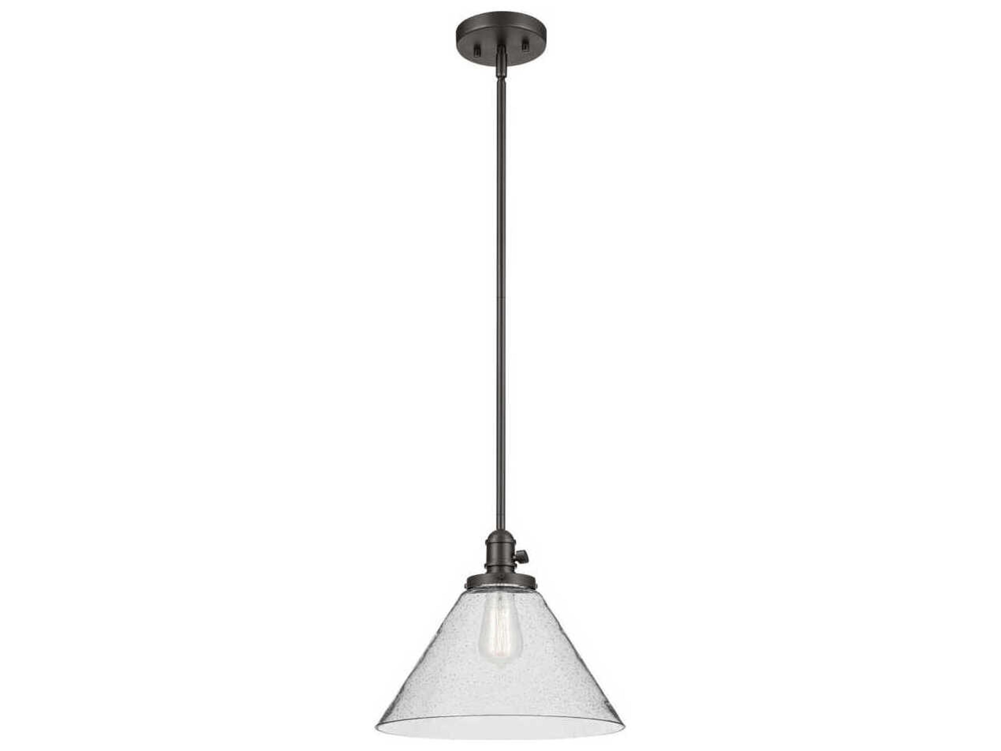 Kichler Avery 1-Light Olde Bronze Black Pendant