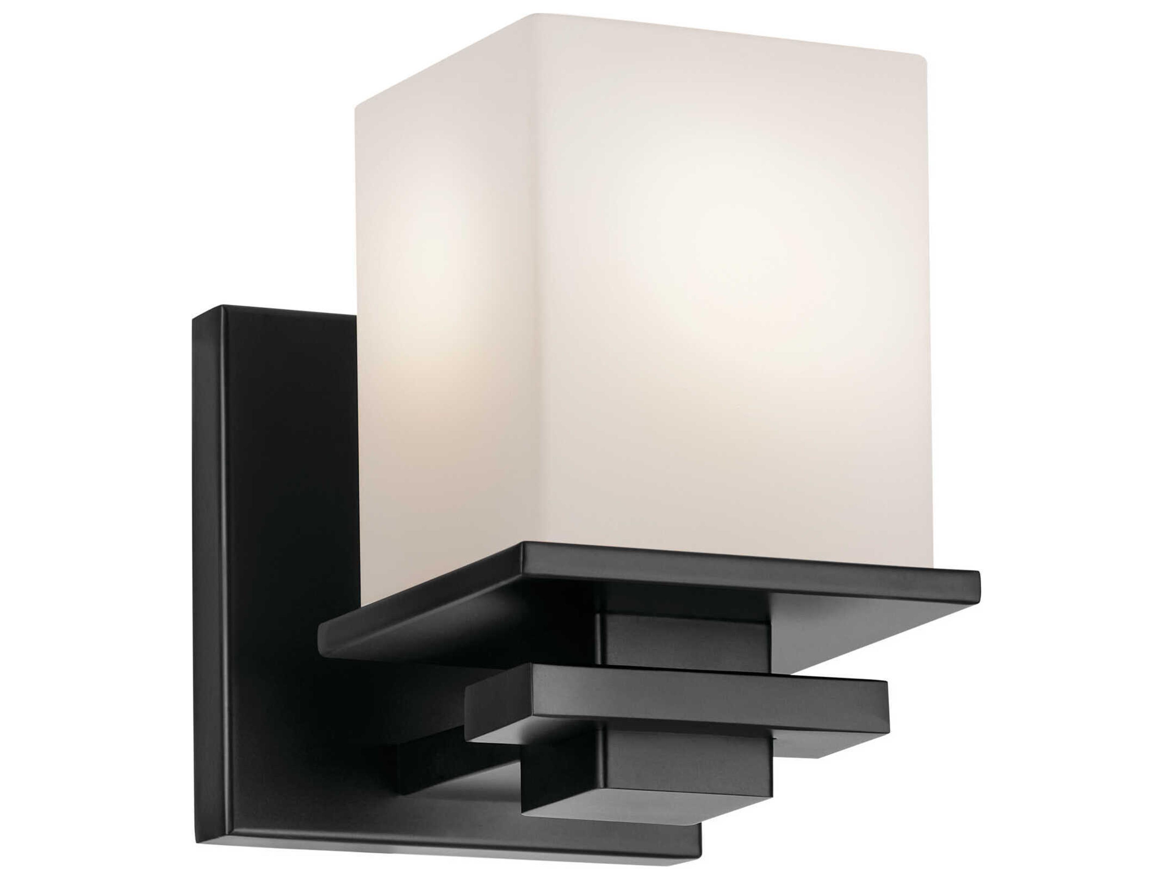 Kichler Tully 1-Light Black Wall Sconce