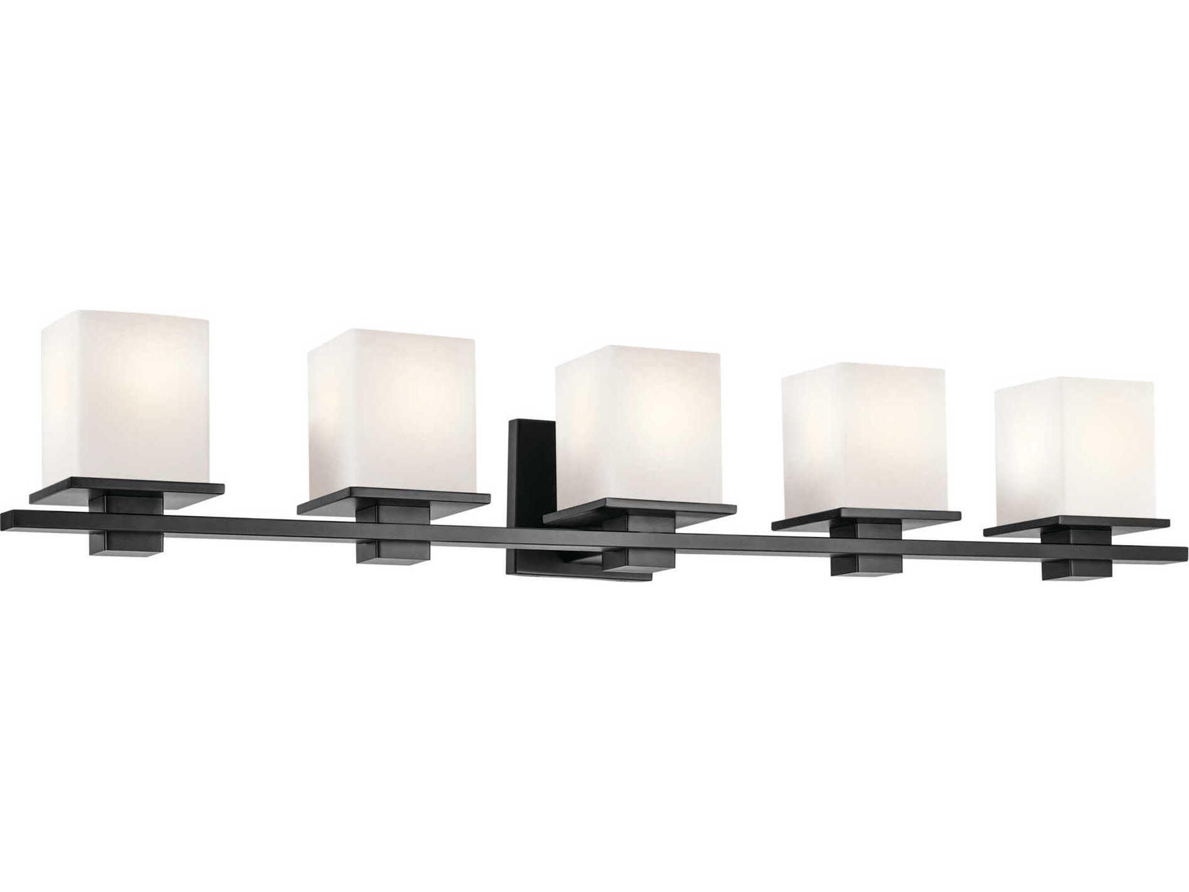 Kichler Tully 5-Light Black Vanity Light