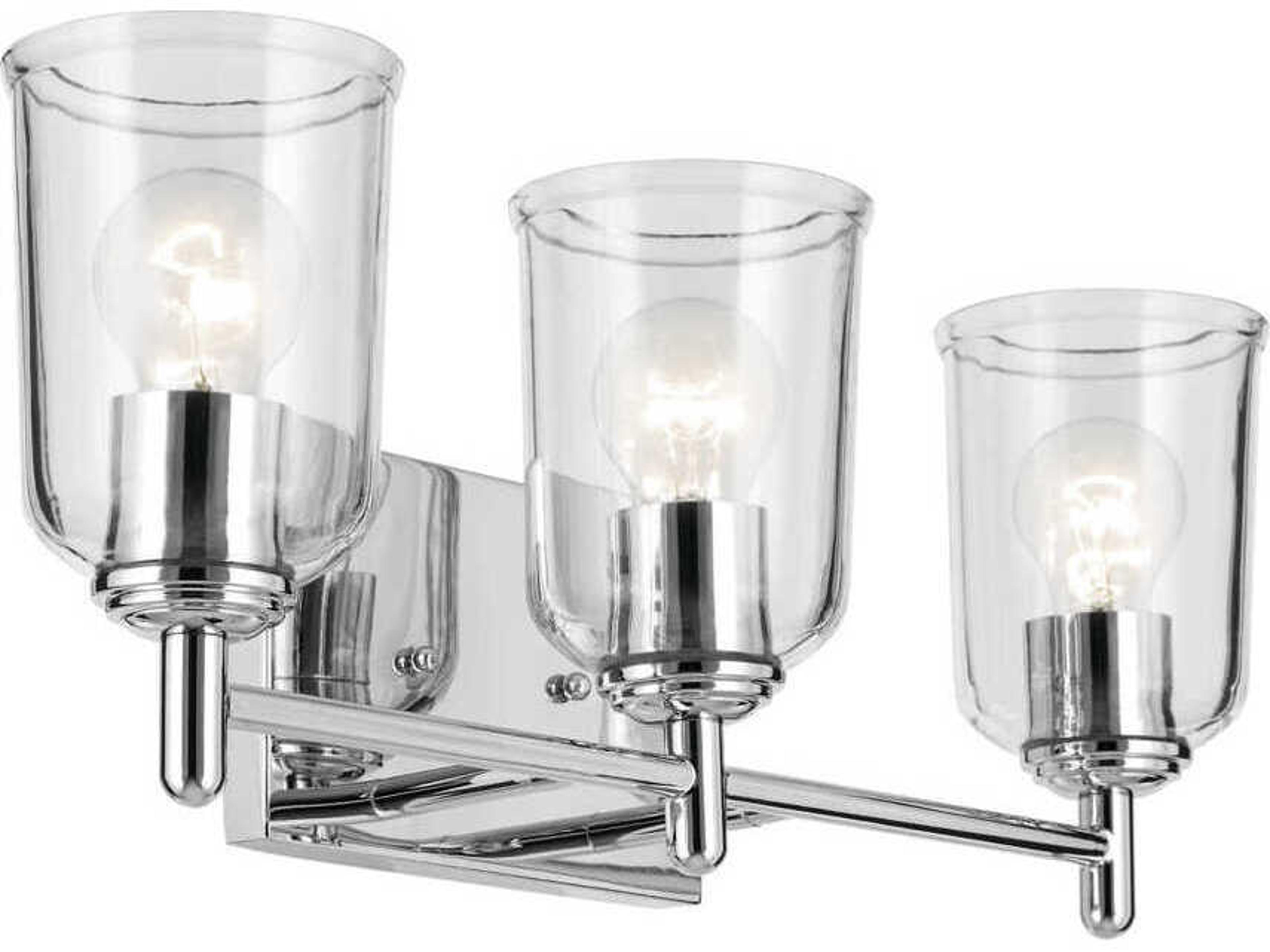 Kichler Shailene 3-Light Chrome Vanity Light
