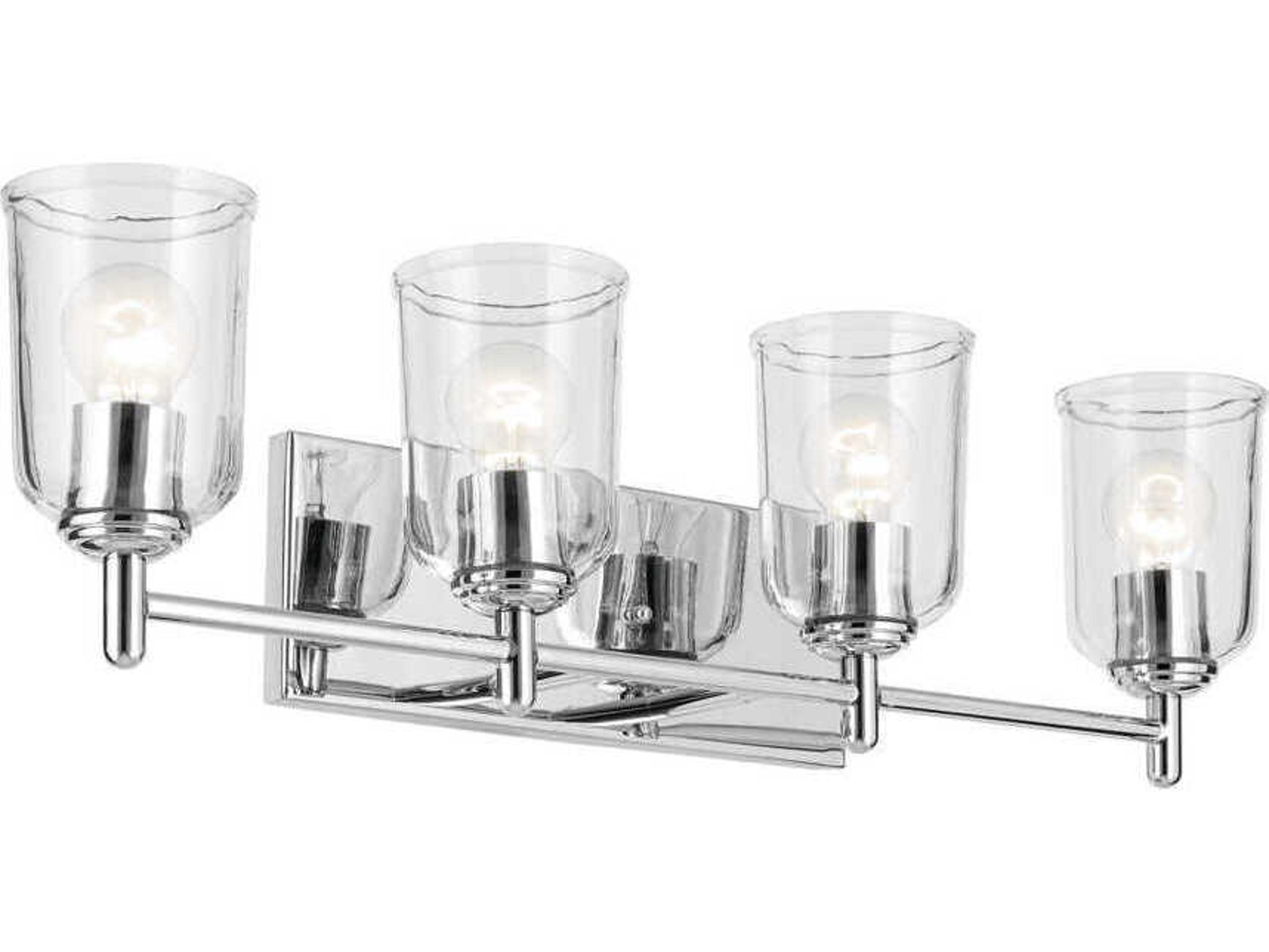 Kichler Shailene 4-Light Chrome Vanity Light