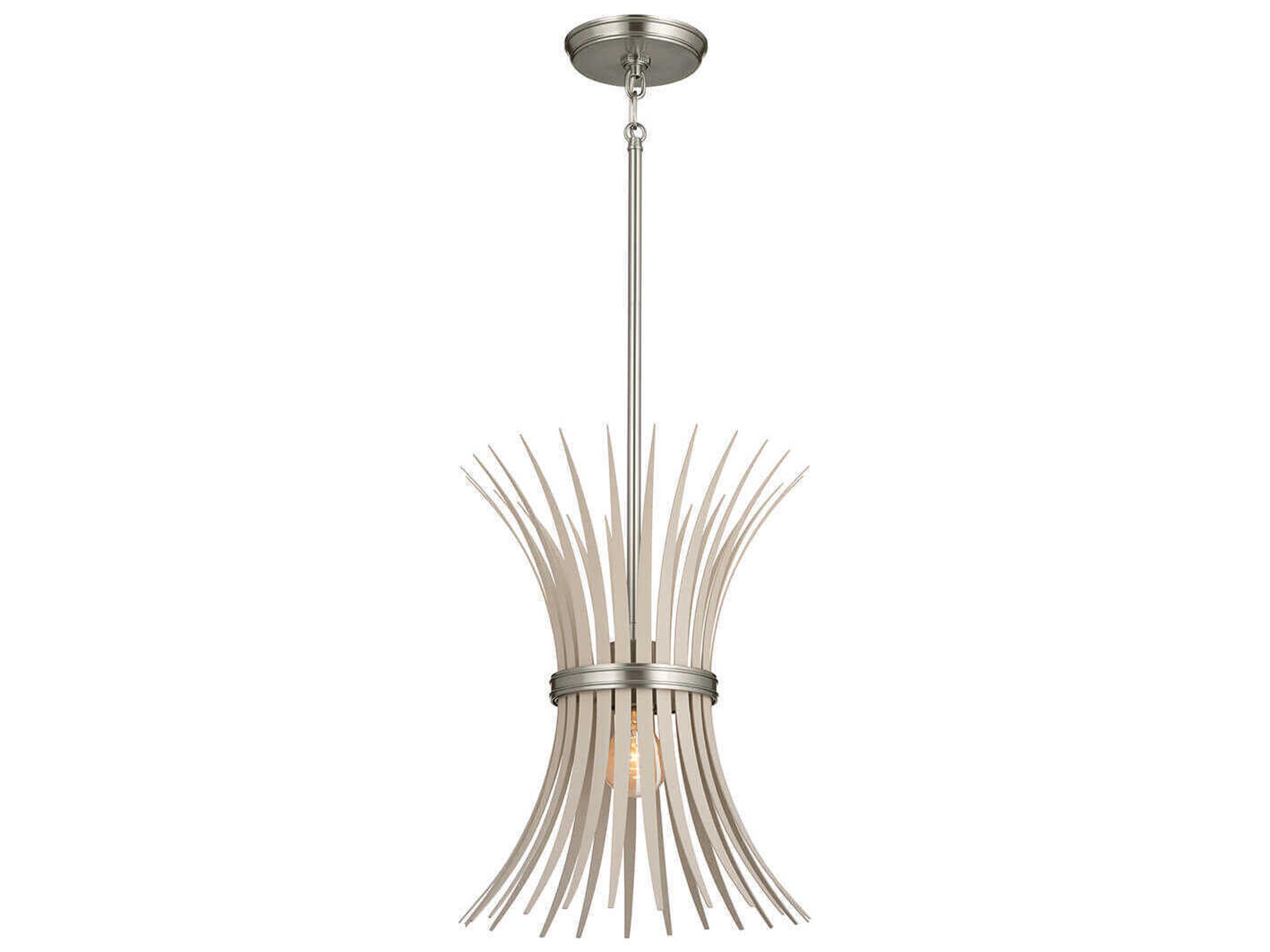 Kichler Baile 1-Light Brushed Nickel Pendant