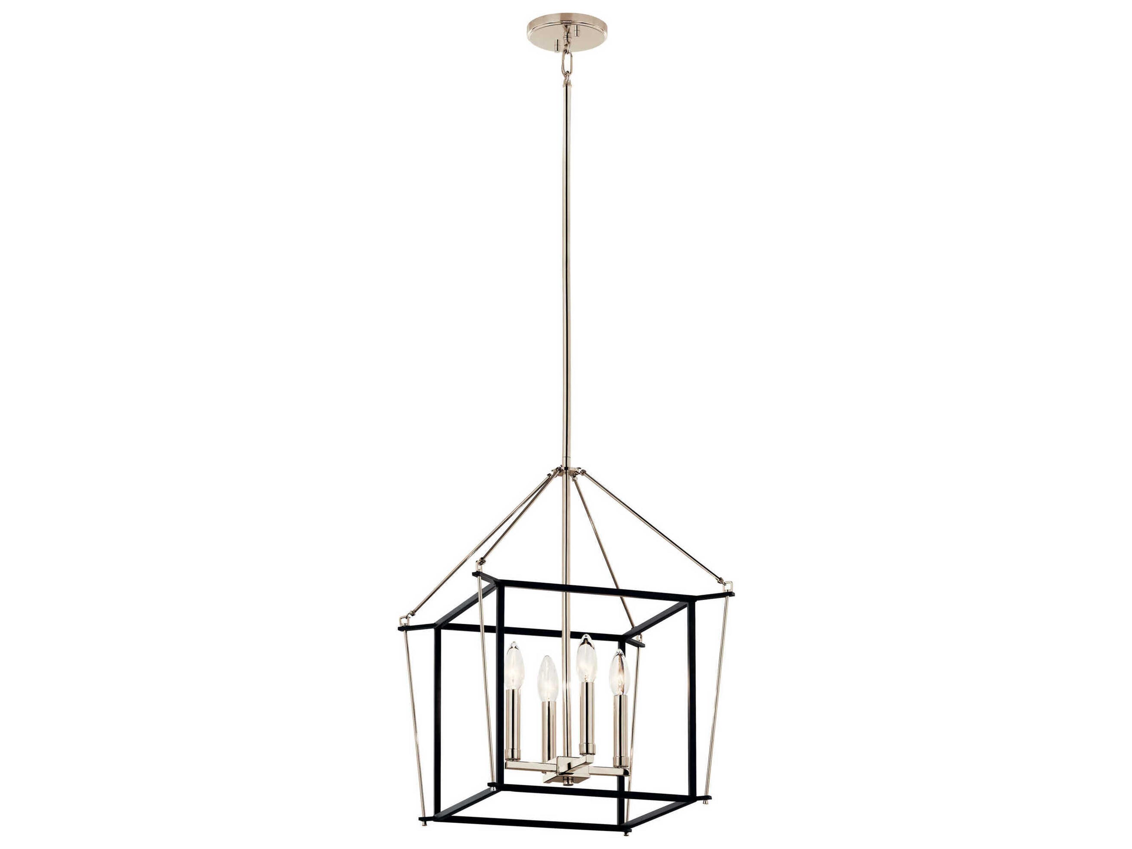 Kichler Eisley 4-Light Polished Nickel Pendant