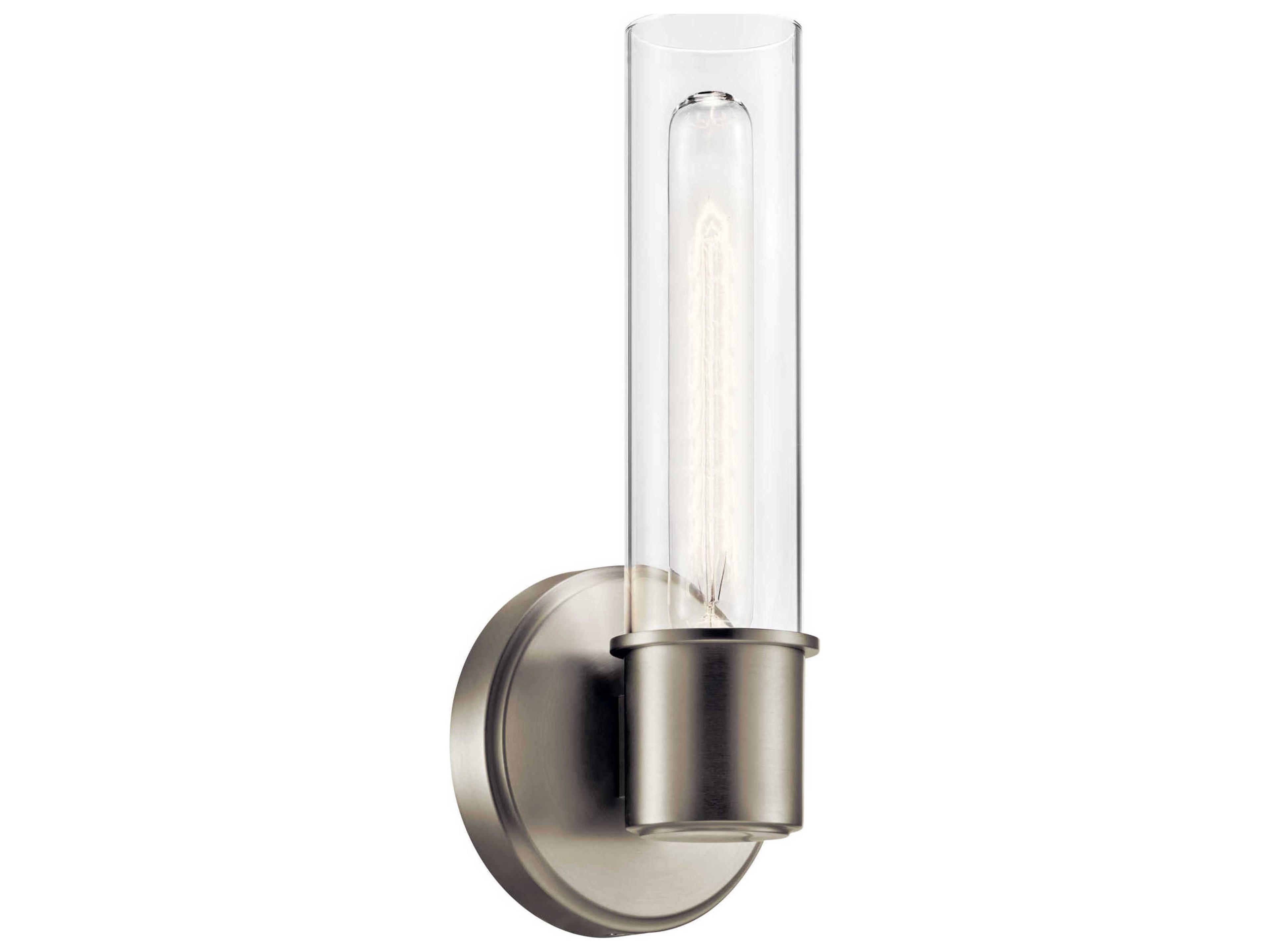 Kichler Aviv 1-Light Brushed Nickel Wall Sconce