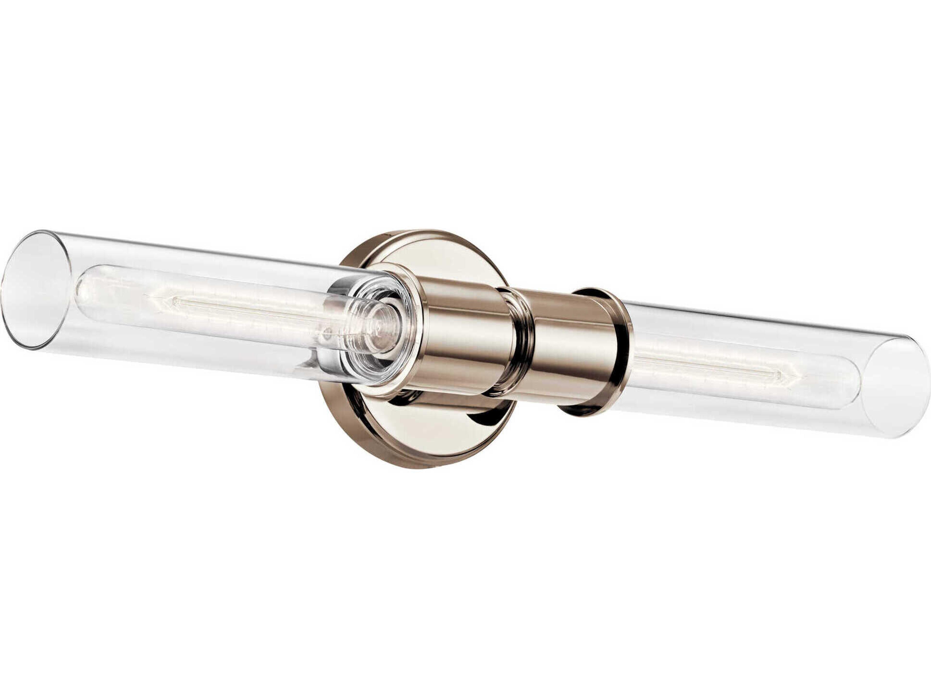 Kichler Aviv 2-Light Polished Nickel Wall Sconce