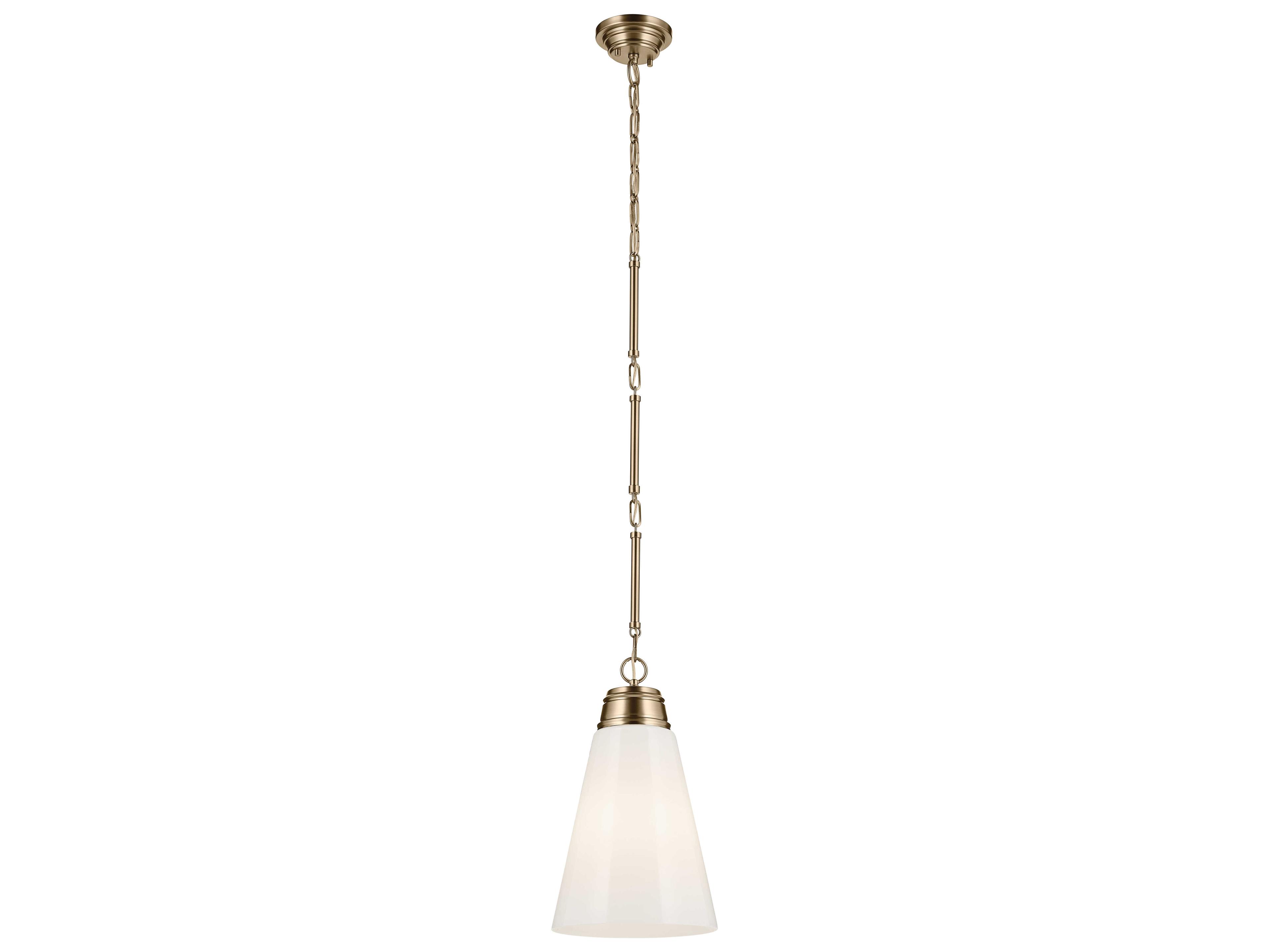 Kichler Marsailli 1-Light Champagne Bronze Mini Pendant