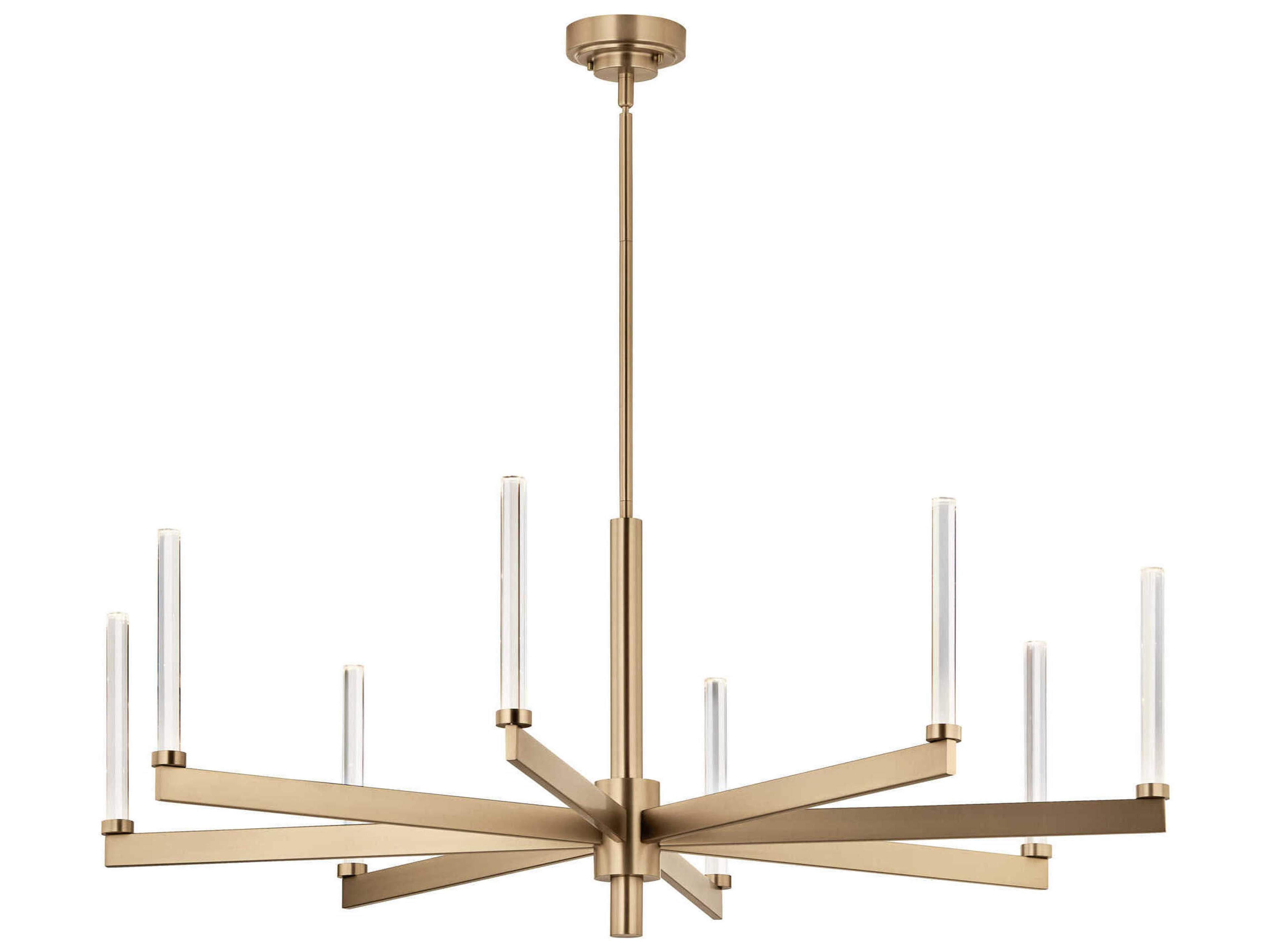 Kichler Sycara 8-Light Champagne Bronze Chandelier