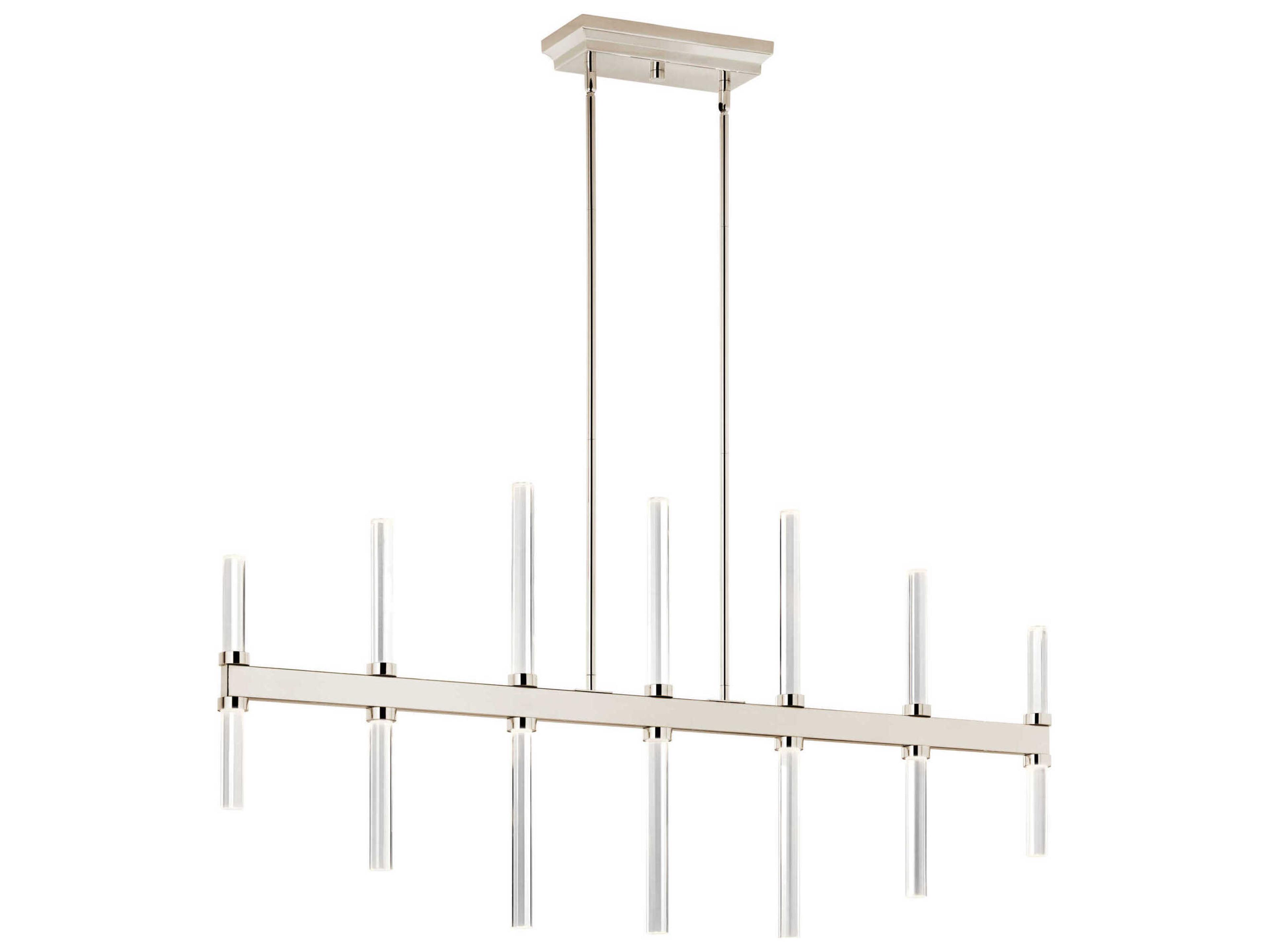 Kichler Sycara 14-Light Polished Nickel Island Pendant