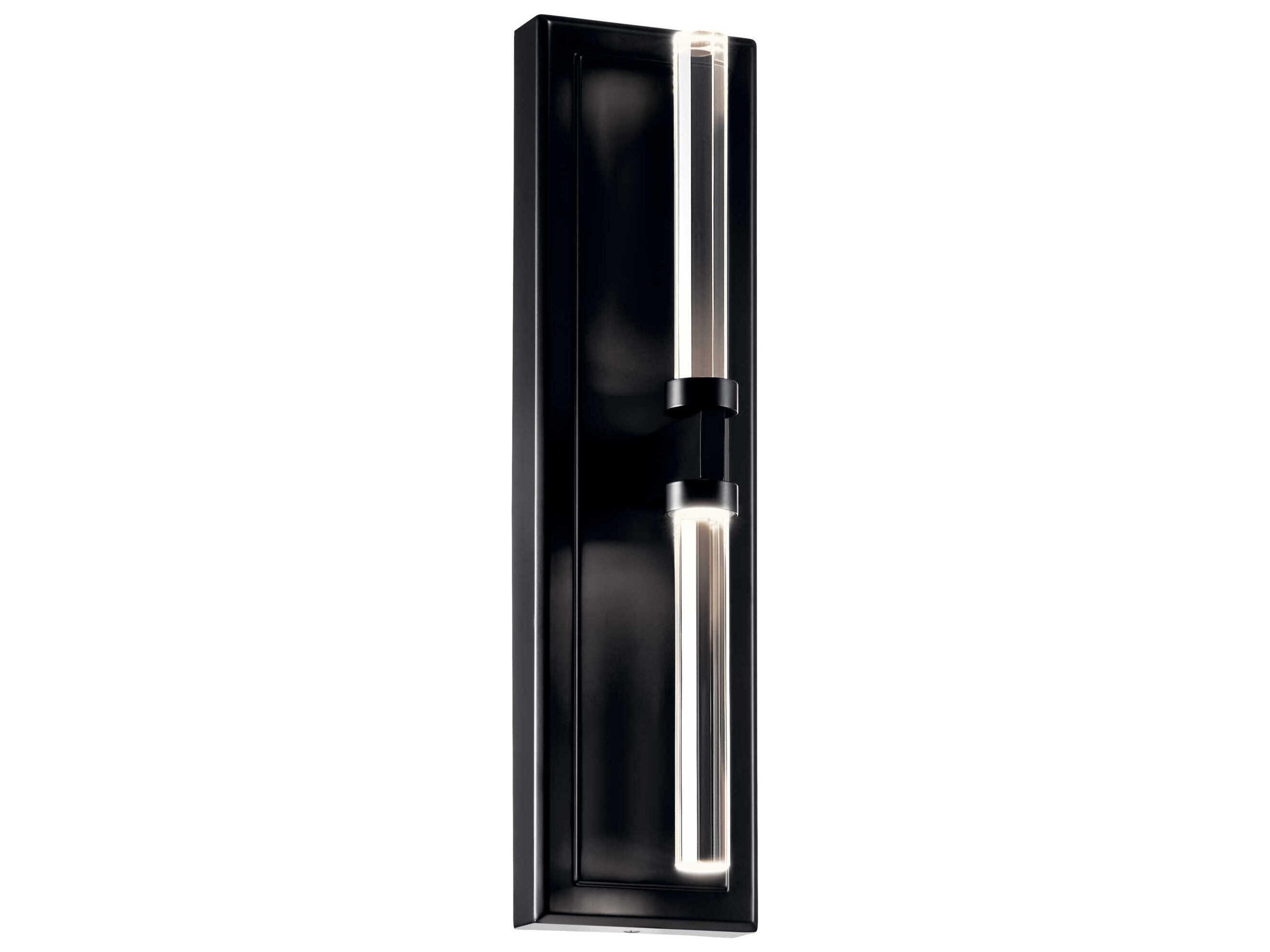 Kichler Sycara 2-Light Black Wall Sconce