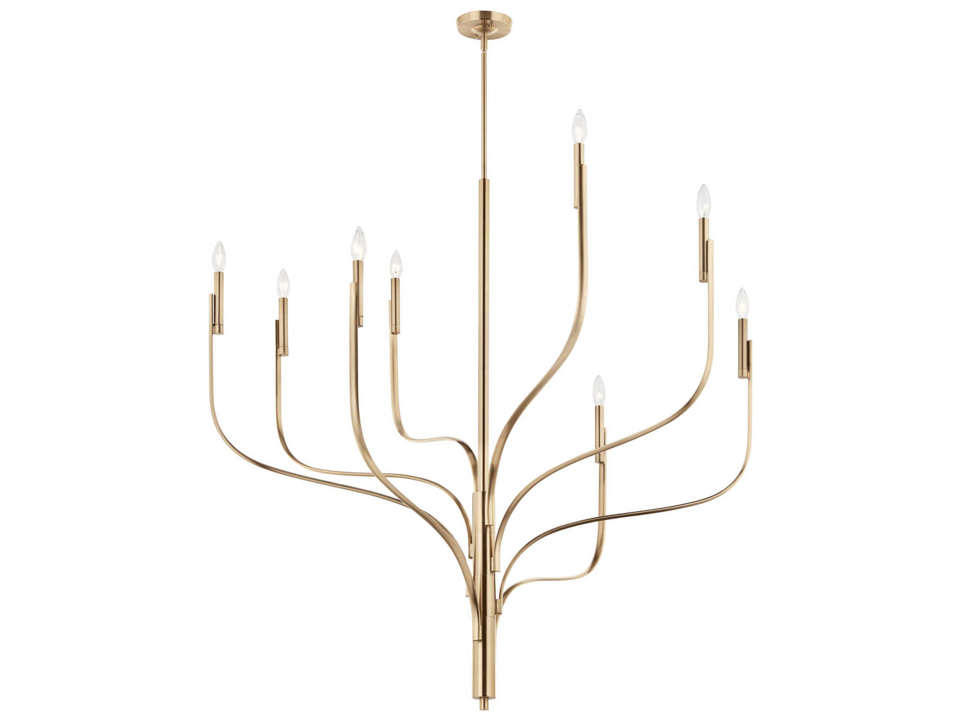 Kichler Livadia 8-Light Champagne Bronze Chandelier