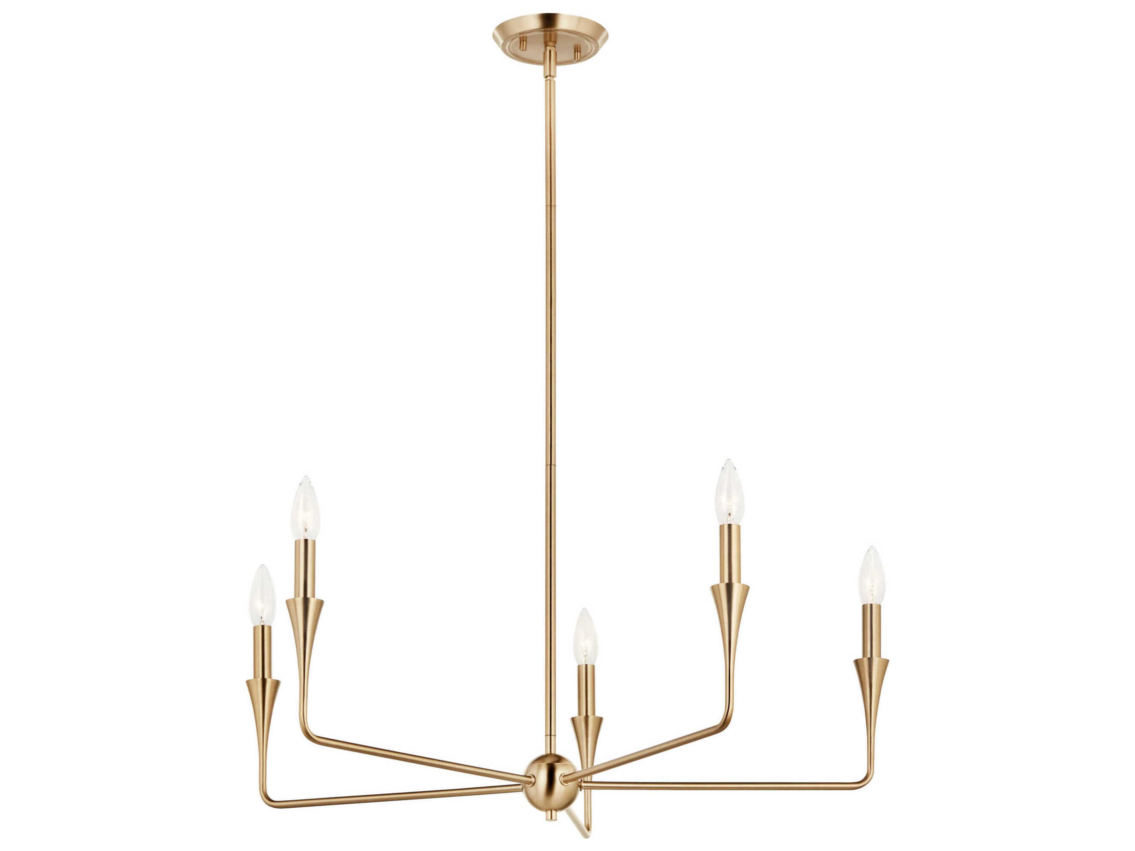 Kichler Alvaro 5-Light Champagne Bronze Chandelier