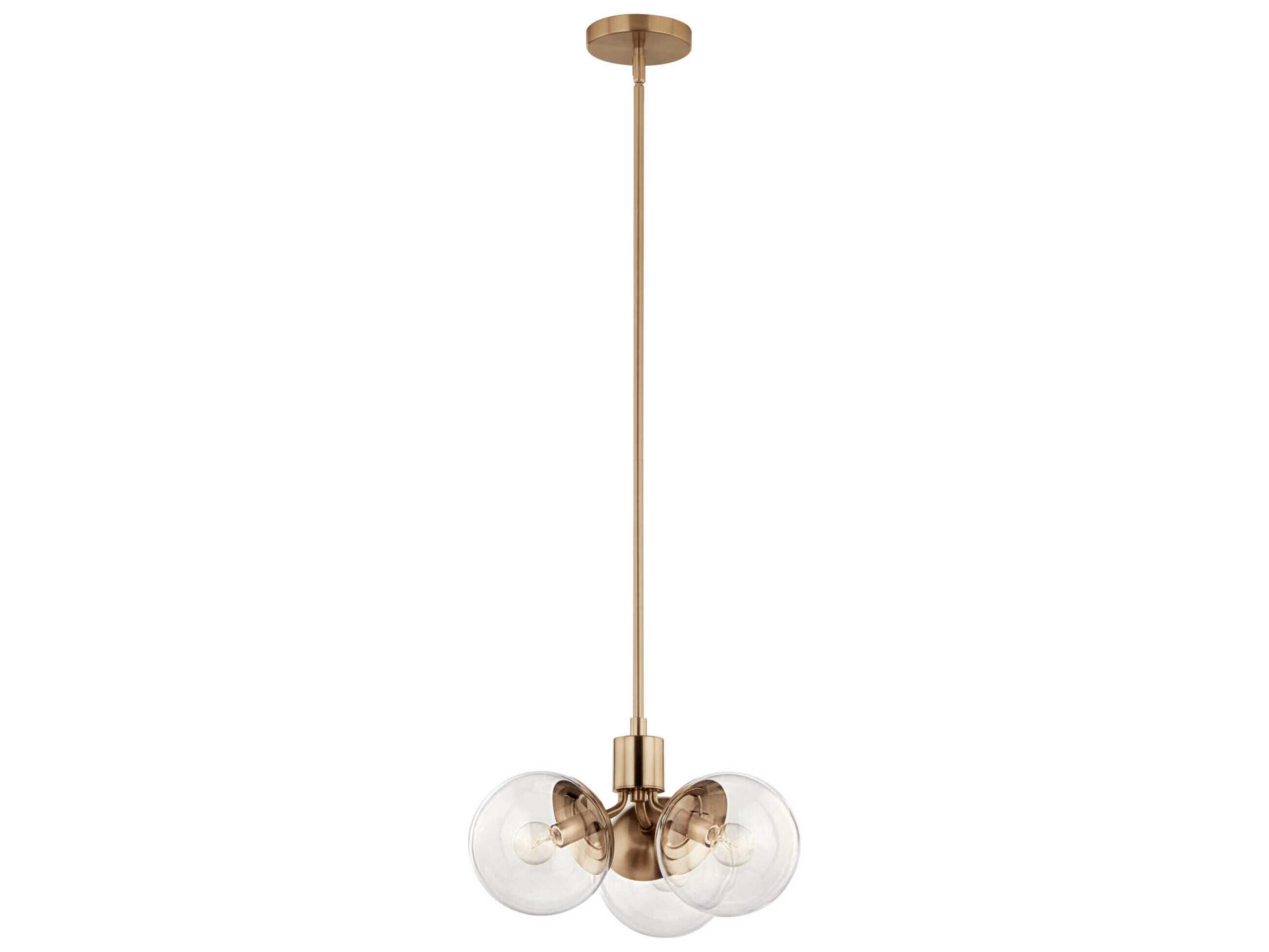 Kichler Silvarious 3-Light Champagne Bronze Pendant