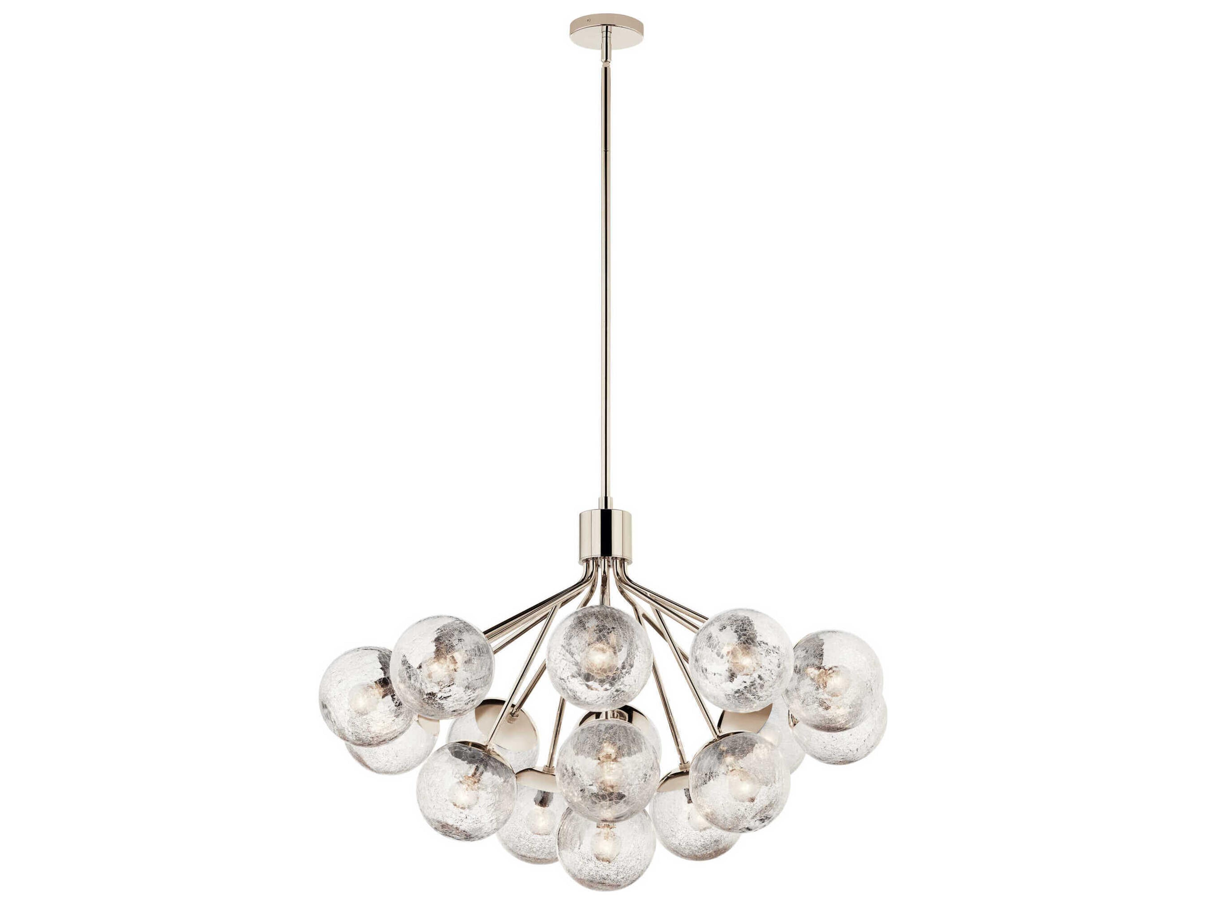 Kichler Silvarious 16-Light Polished Nickel Chandelier