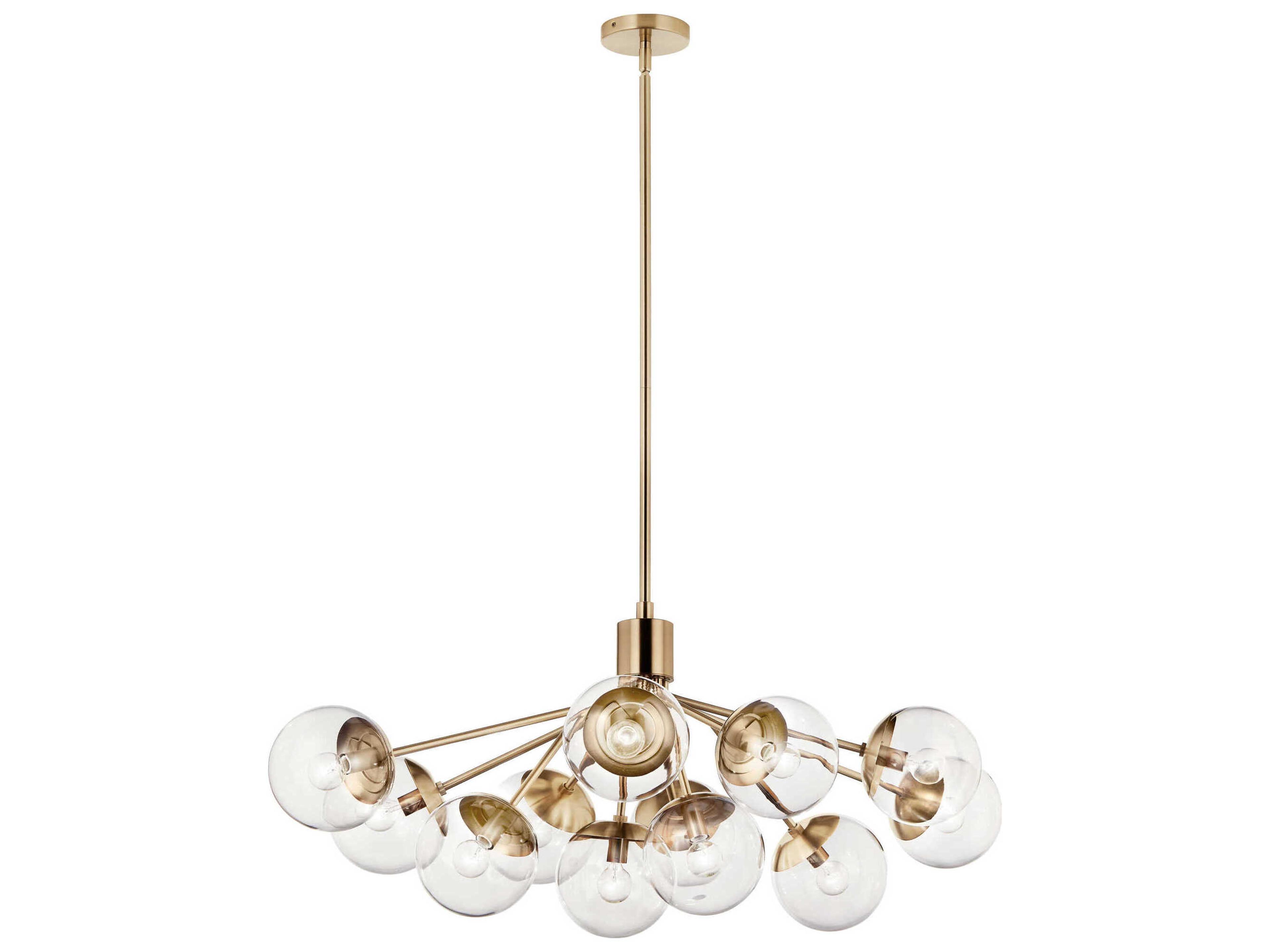Kichler Silvarious 12-Light Champagne Bronze Chandelier