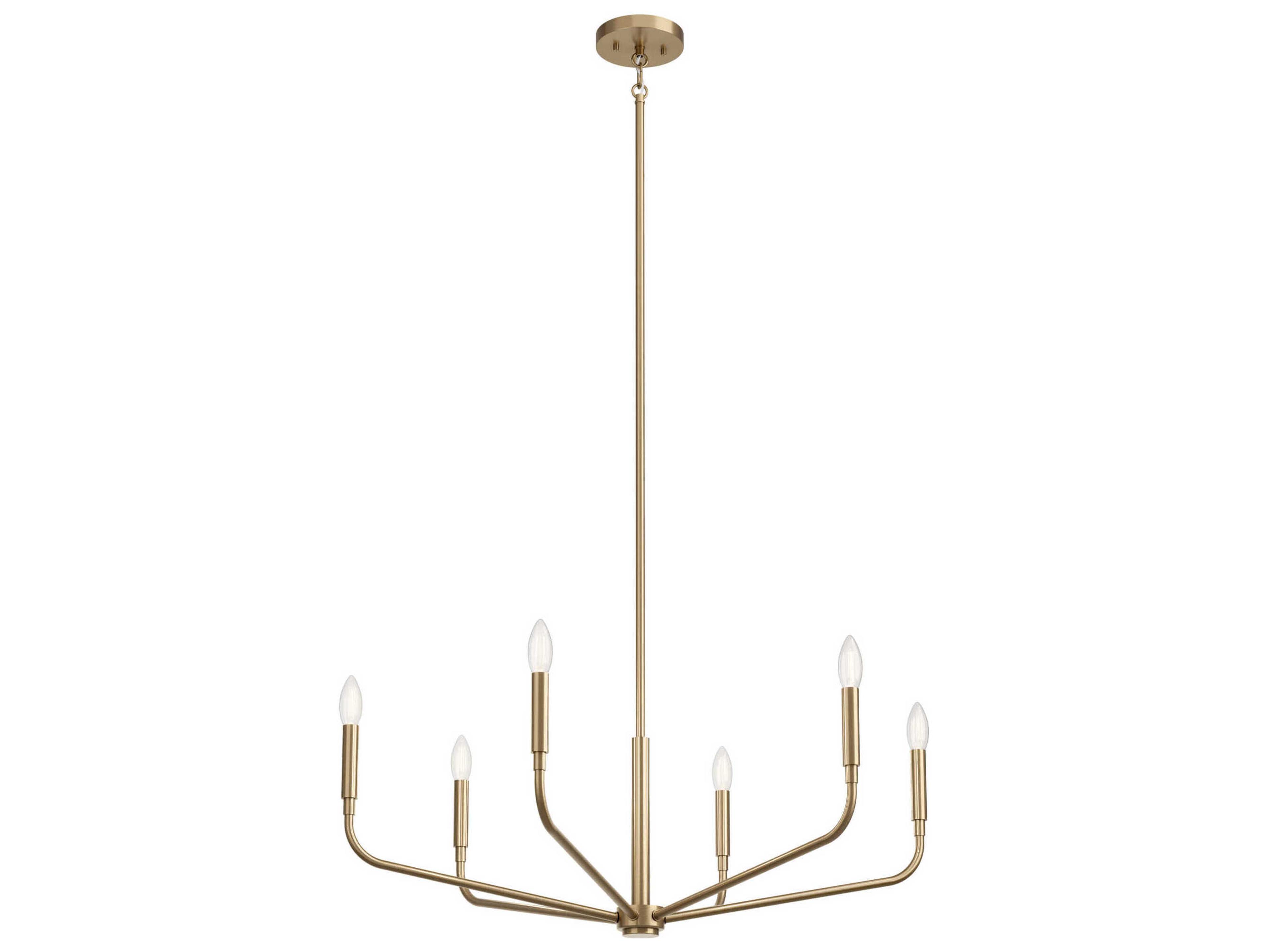 Kichler Madden 6-Light Champagne Bronze Chandelier