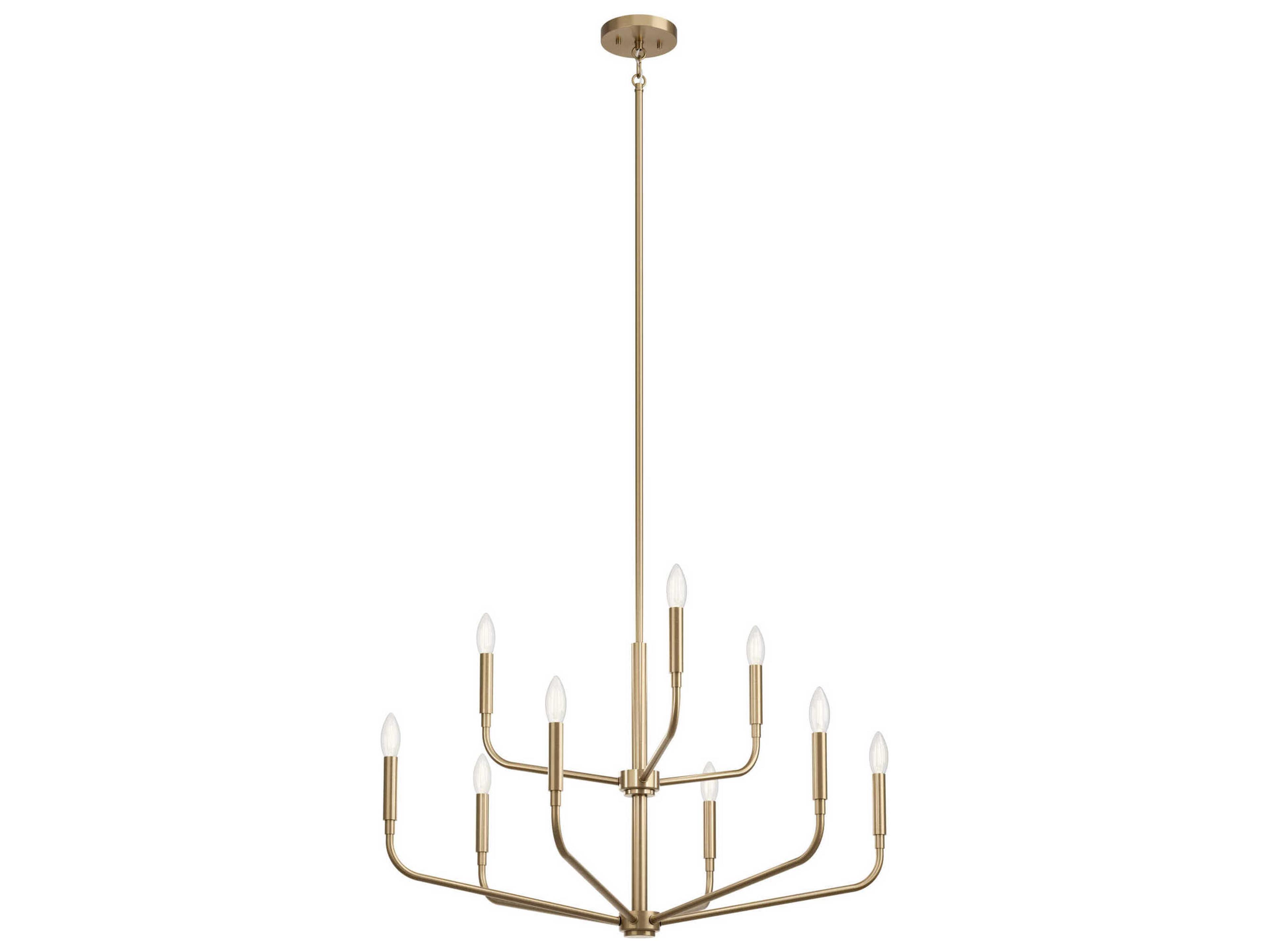 Kichler Madden 9-Light Champagne Bronze Chandelier
