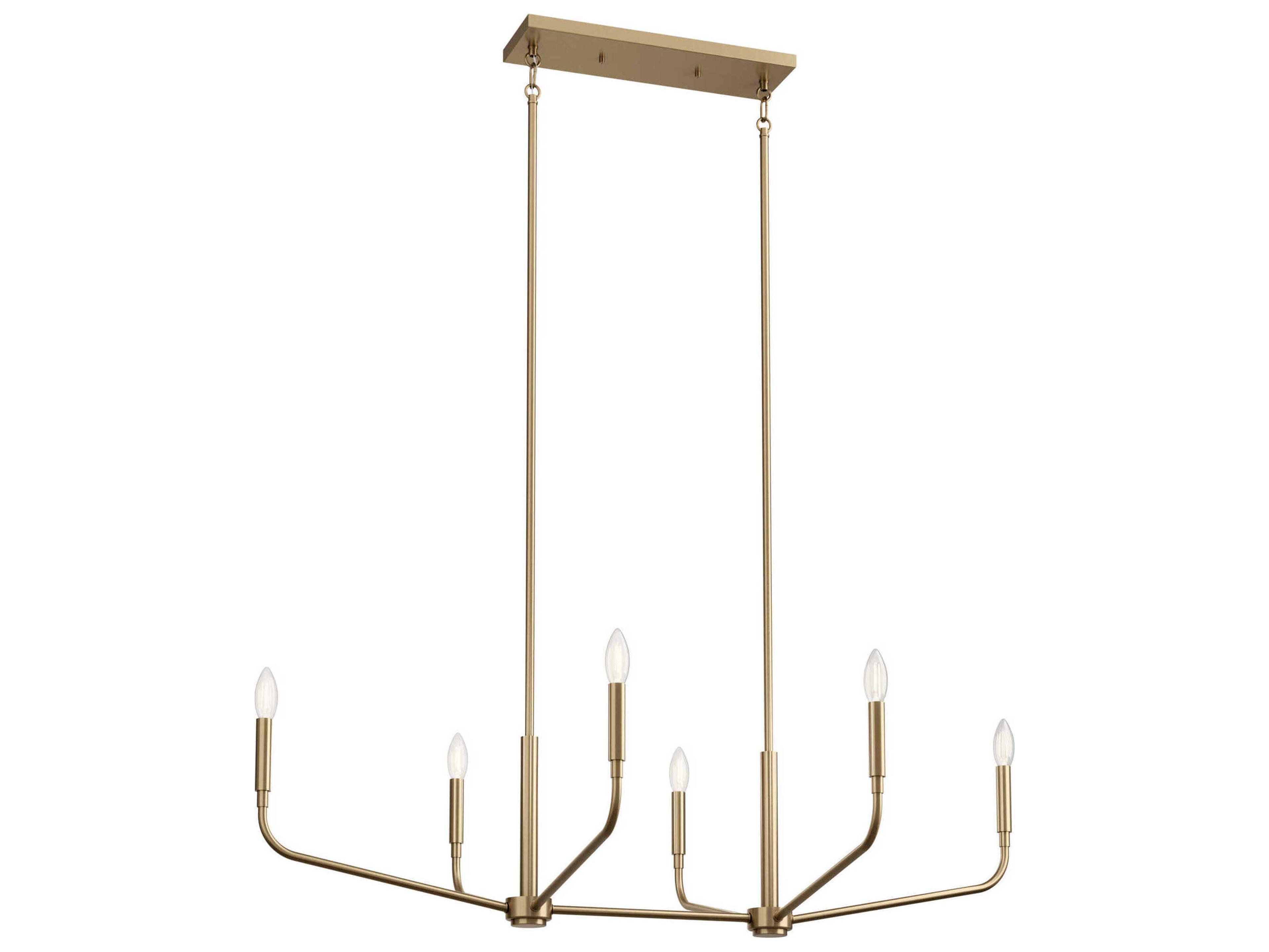 Kichler Madden 6-Light Champagne Bronze Island Pendant