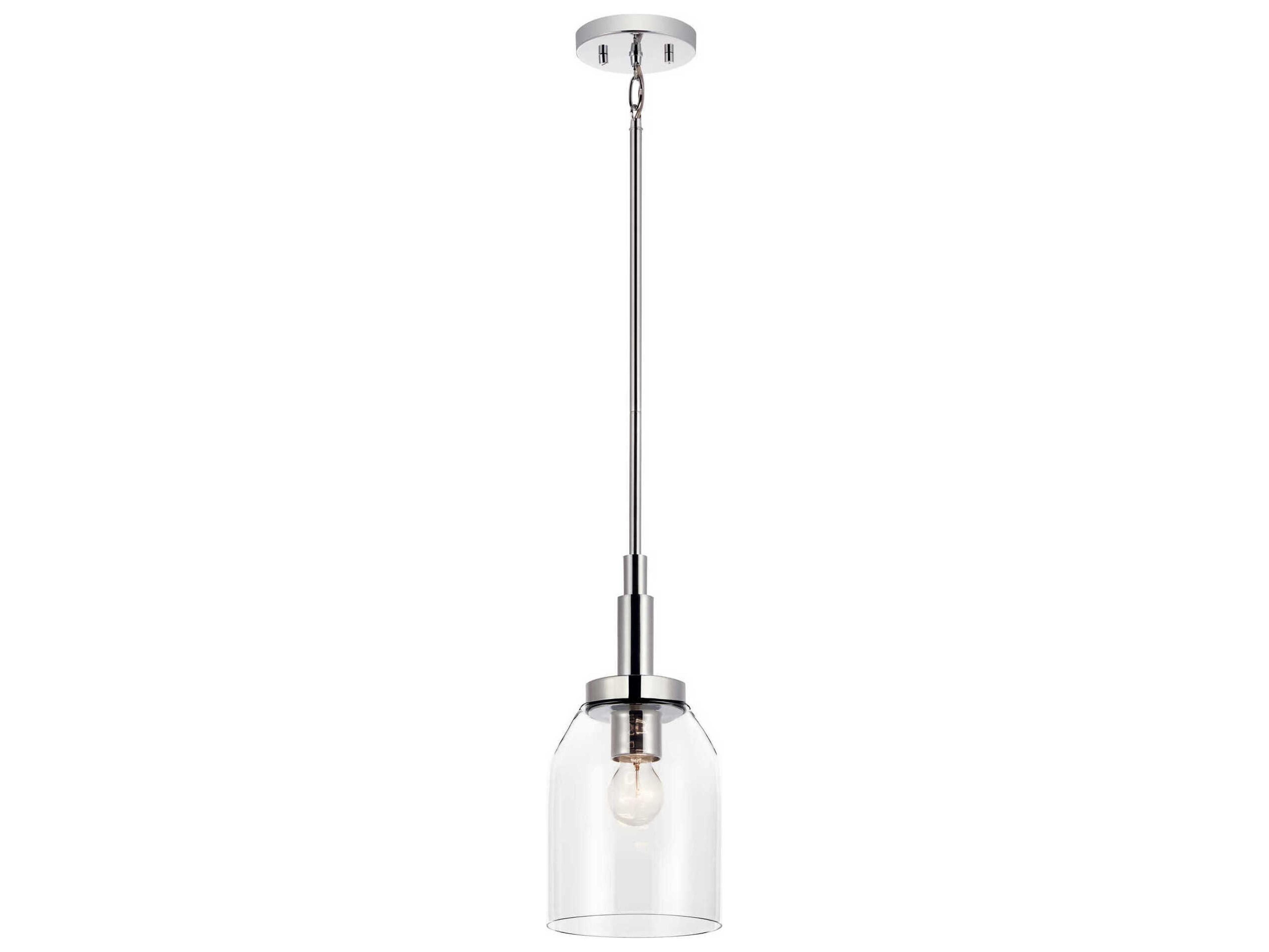 Kichler Madden 1-Light Chrome Pendant