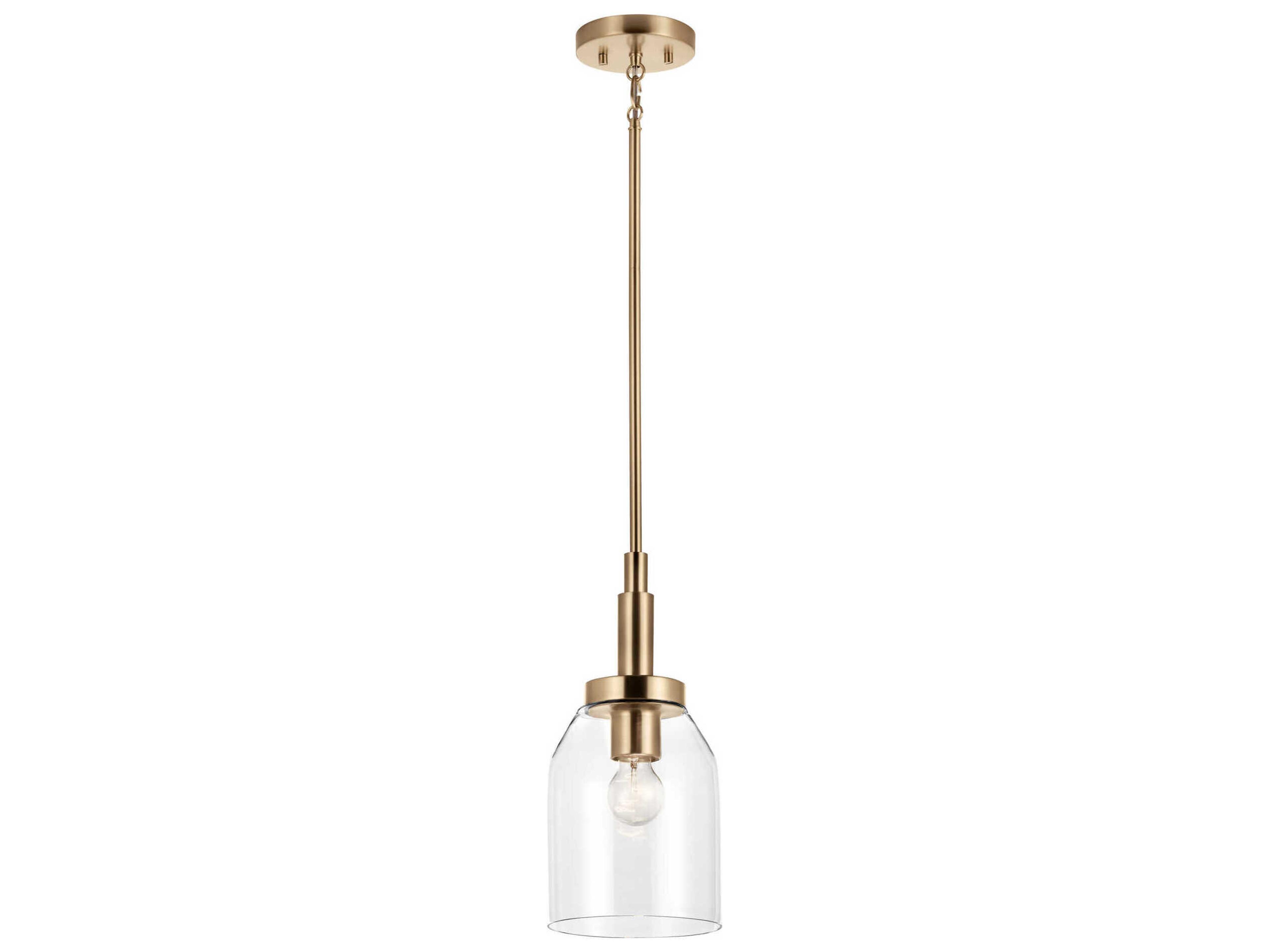 Kichler Madden 1-Light Champagne Bronze Pendant