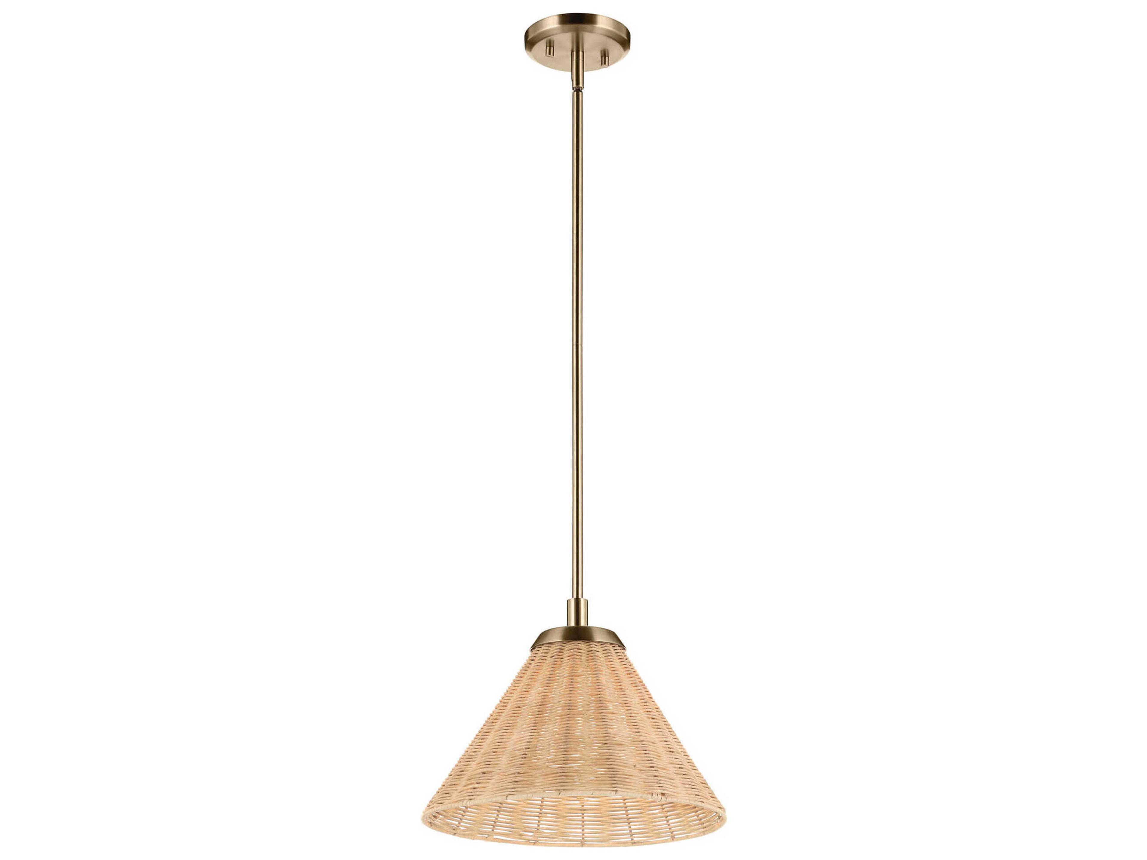 Kichler Bekah 1-Light Champagne Bronze Pendant