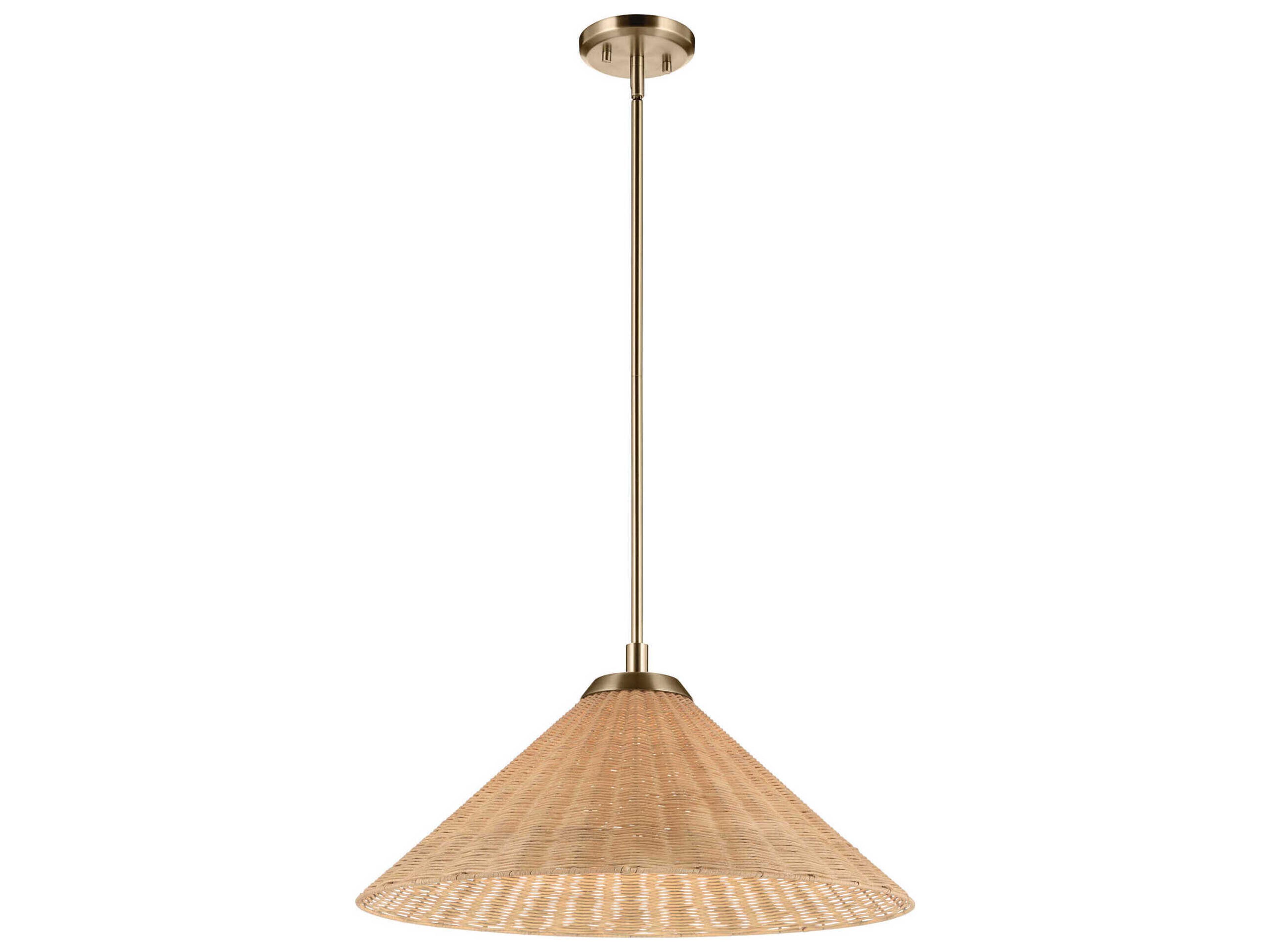 Kichler Bekah 1-Light Champagne Bronze Pendant