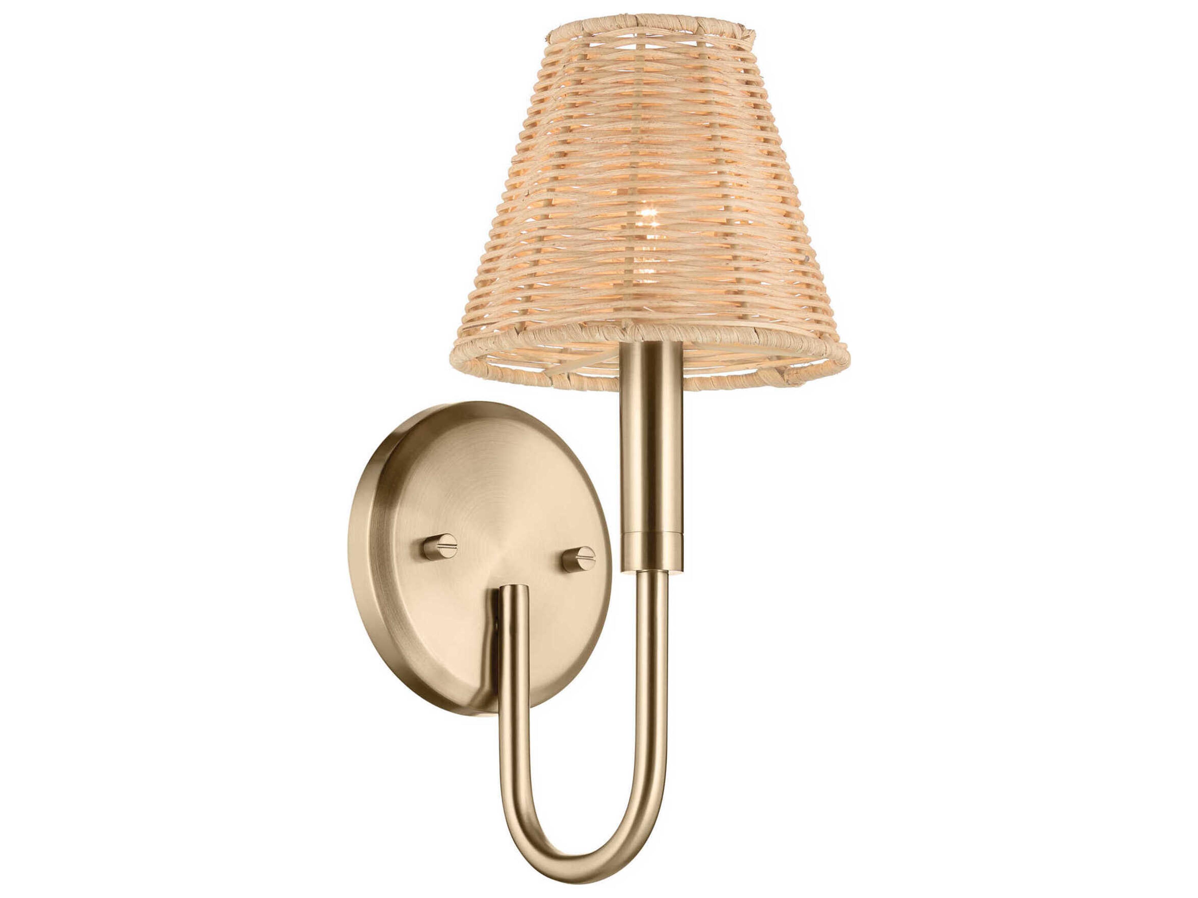 Kichler Bekah 1-Light Champagne Bronze Wall Sconce