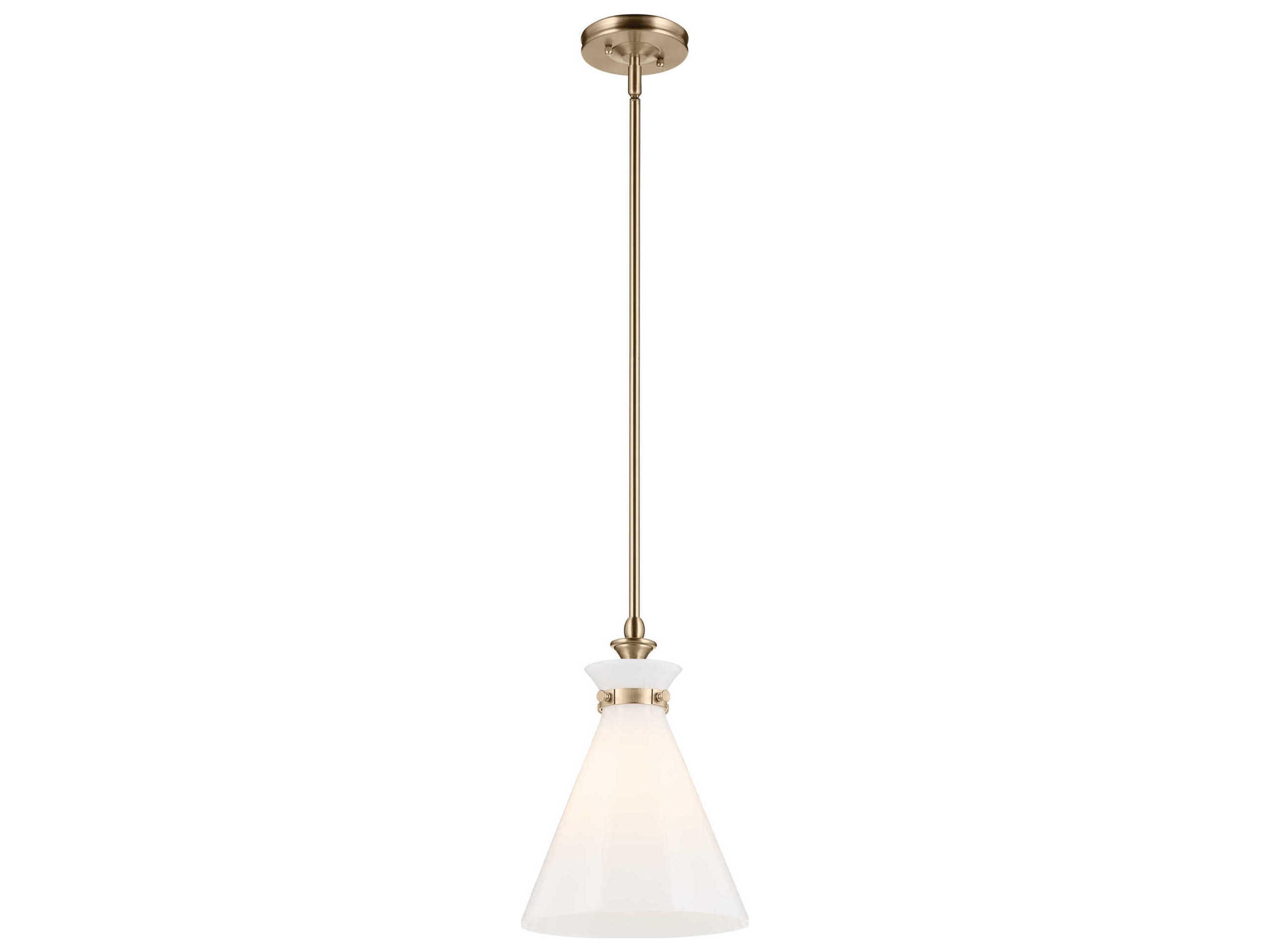 Kichler Laria 1-Light Champagne Bronze Mini Pendant