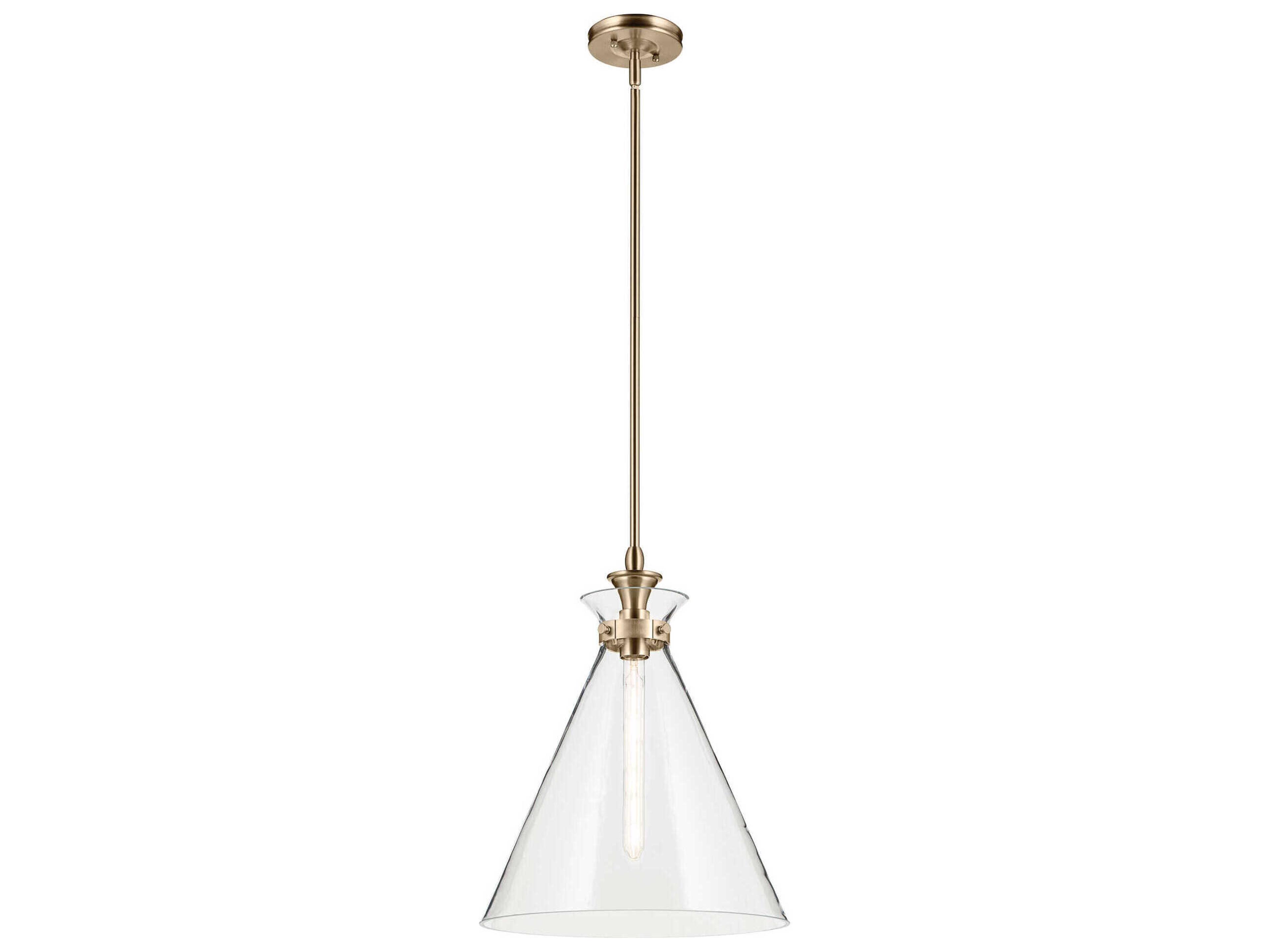 Kichler Laria 1-Light Champagne Bronze Pendant