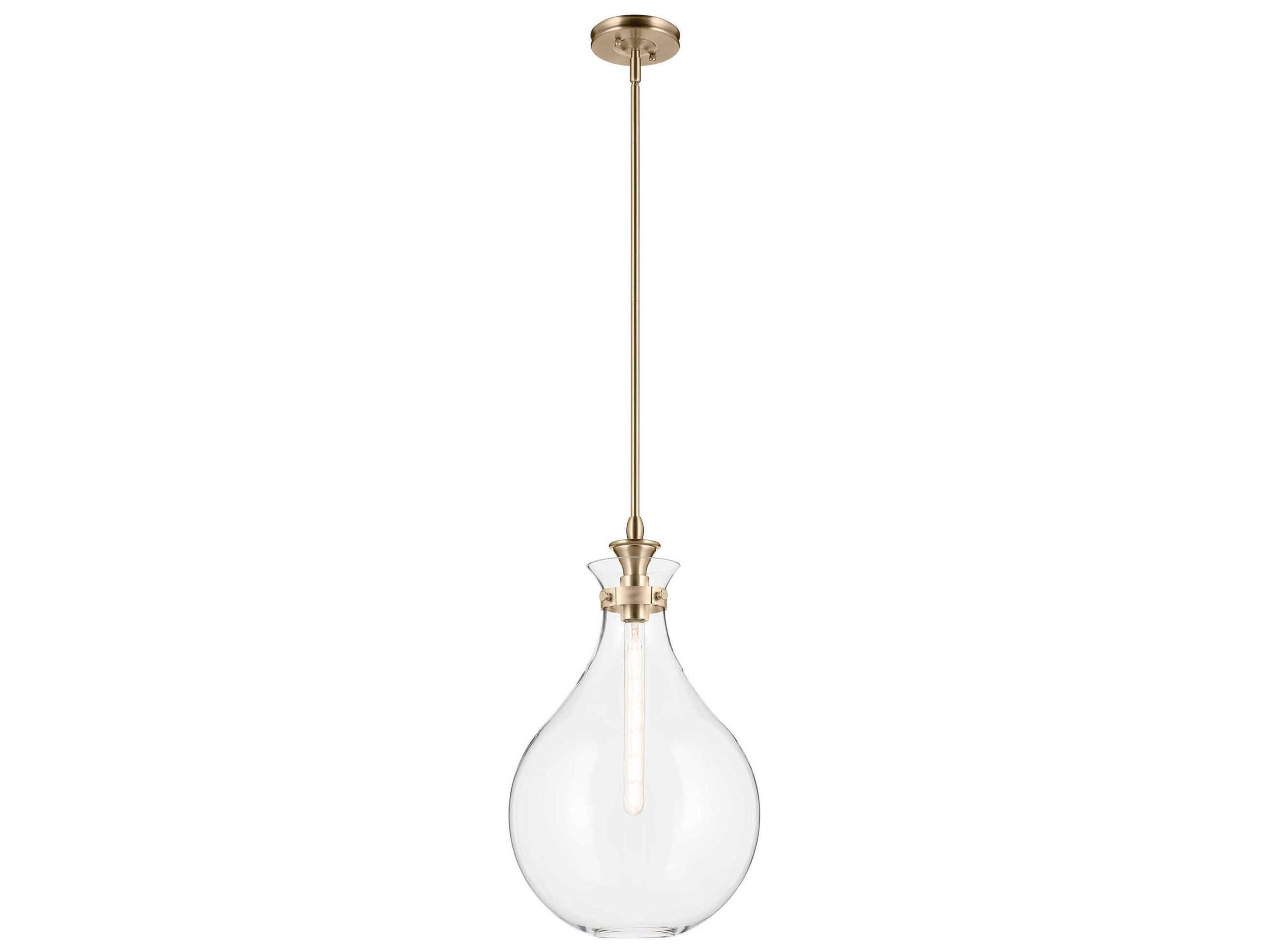 Kichler Laria 1-Light Champagne Bronze Pendant